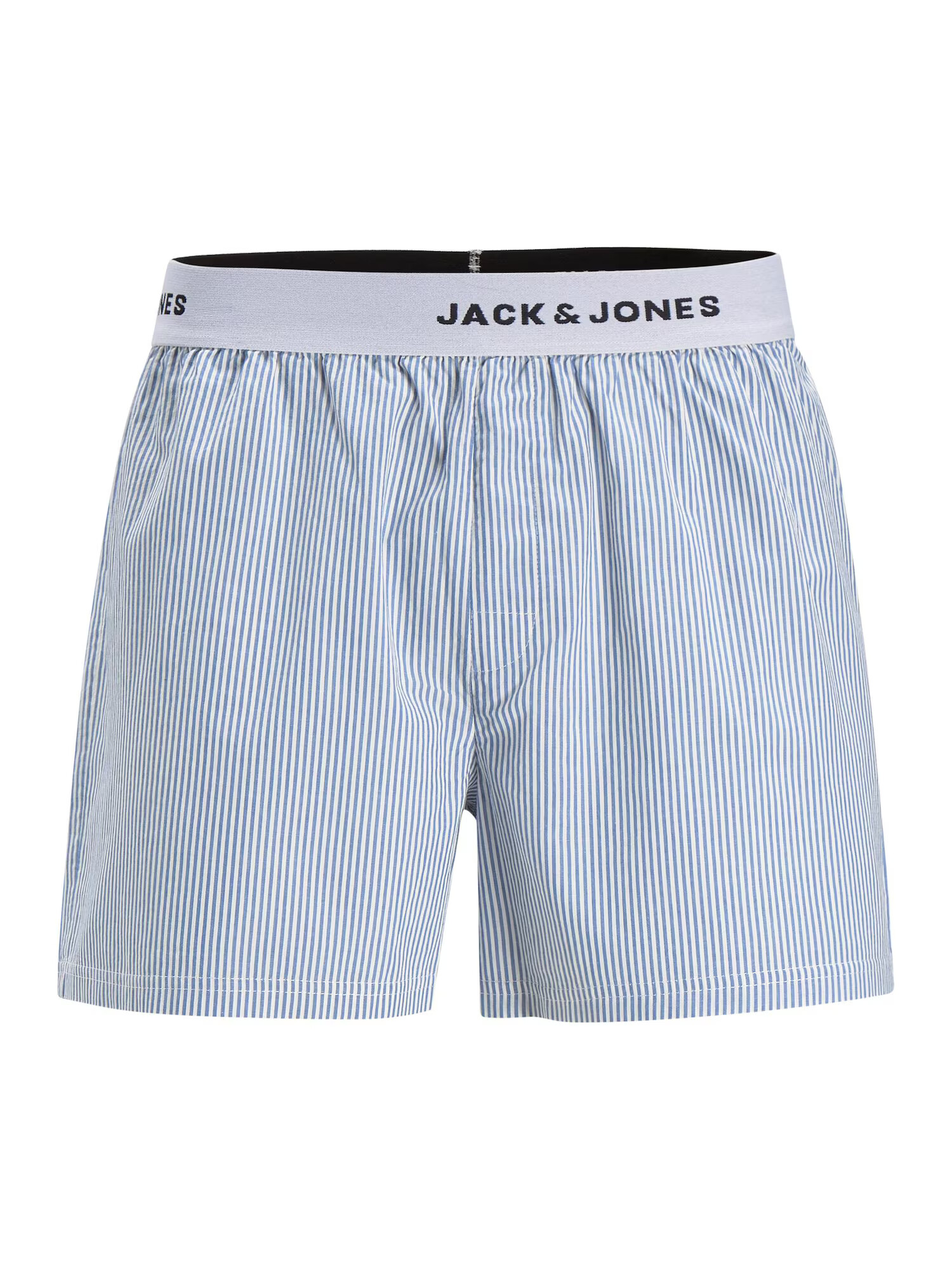 JACK & JONES Boksarice modra / črna / bela - Pepit.si