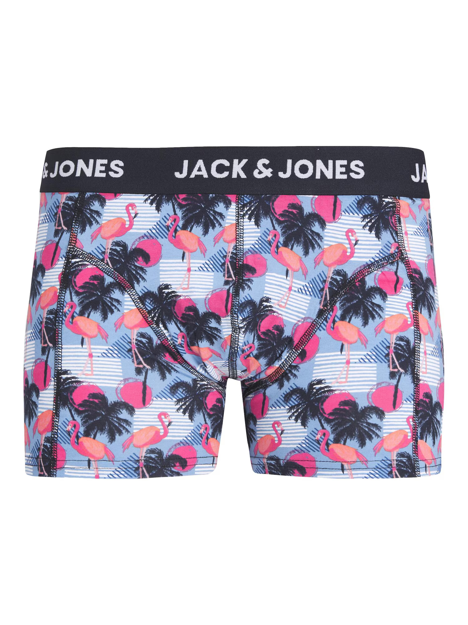 JACK & JONES Boksarice modra / mornarska / malina / bela - Pepit.si