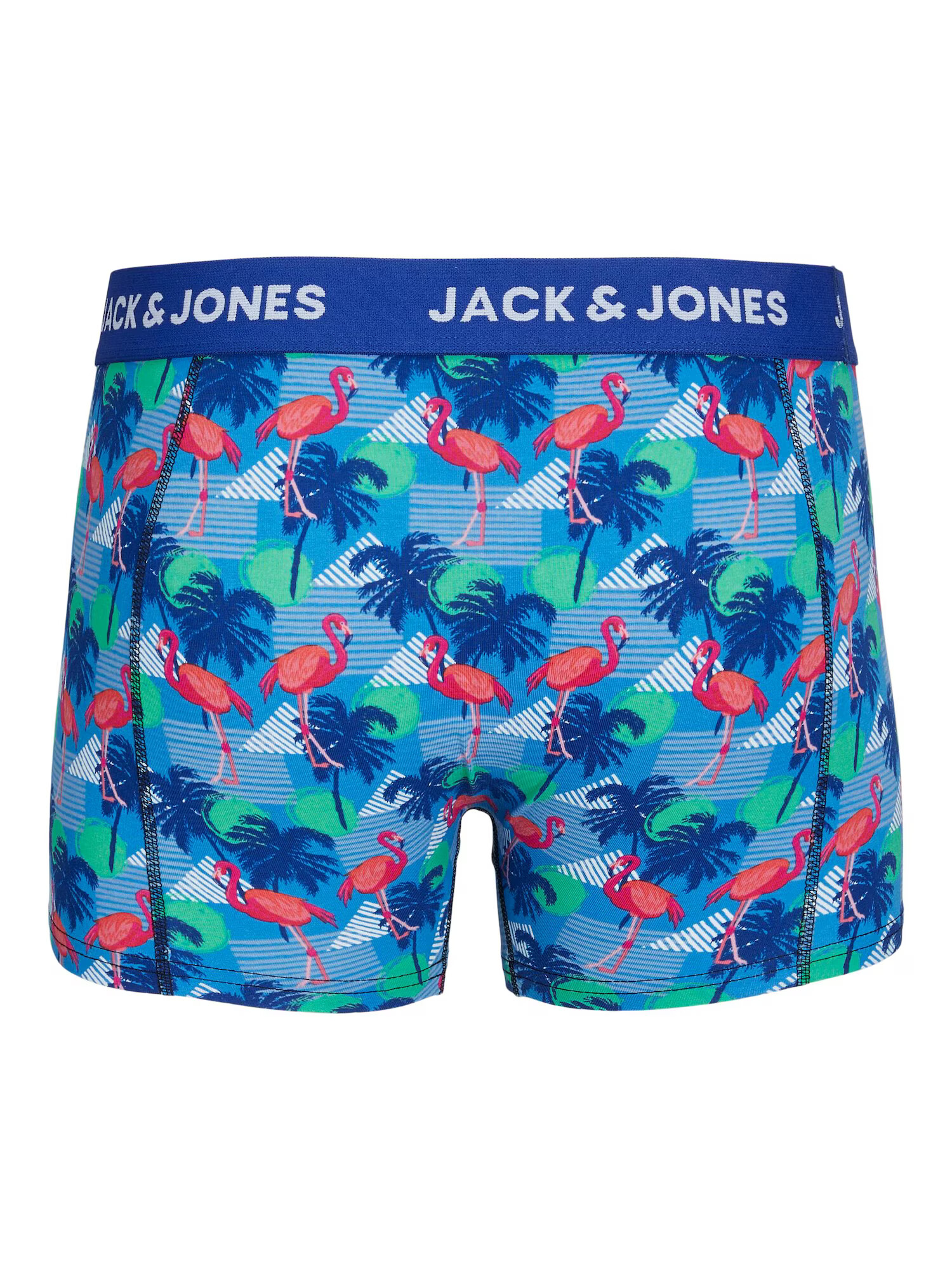 JACK & JONES Boksarice modra / mornarska / malina / bela - Pepit.si