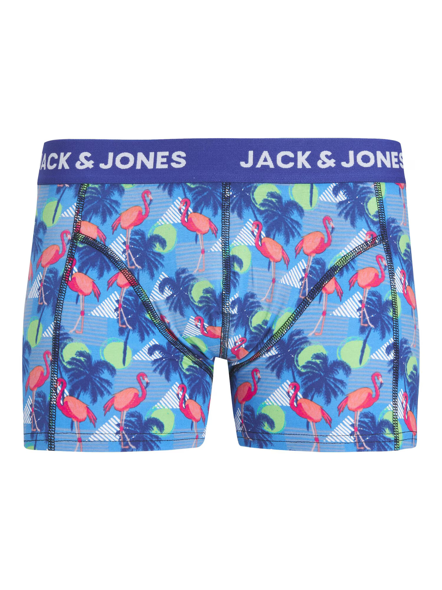 JACK & JONES Boksarice modra / mornarska / malina / bela - Pepit.si