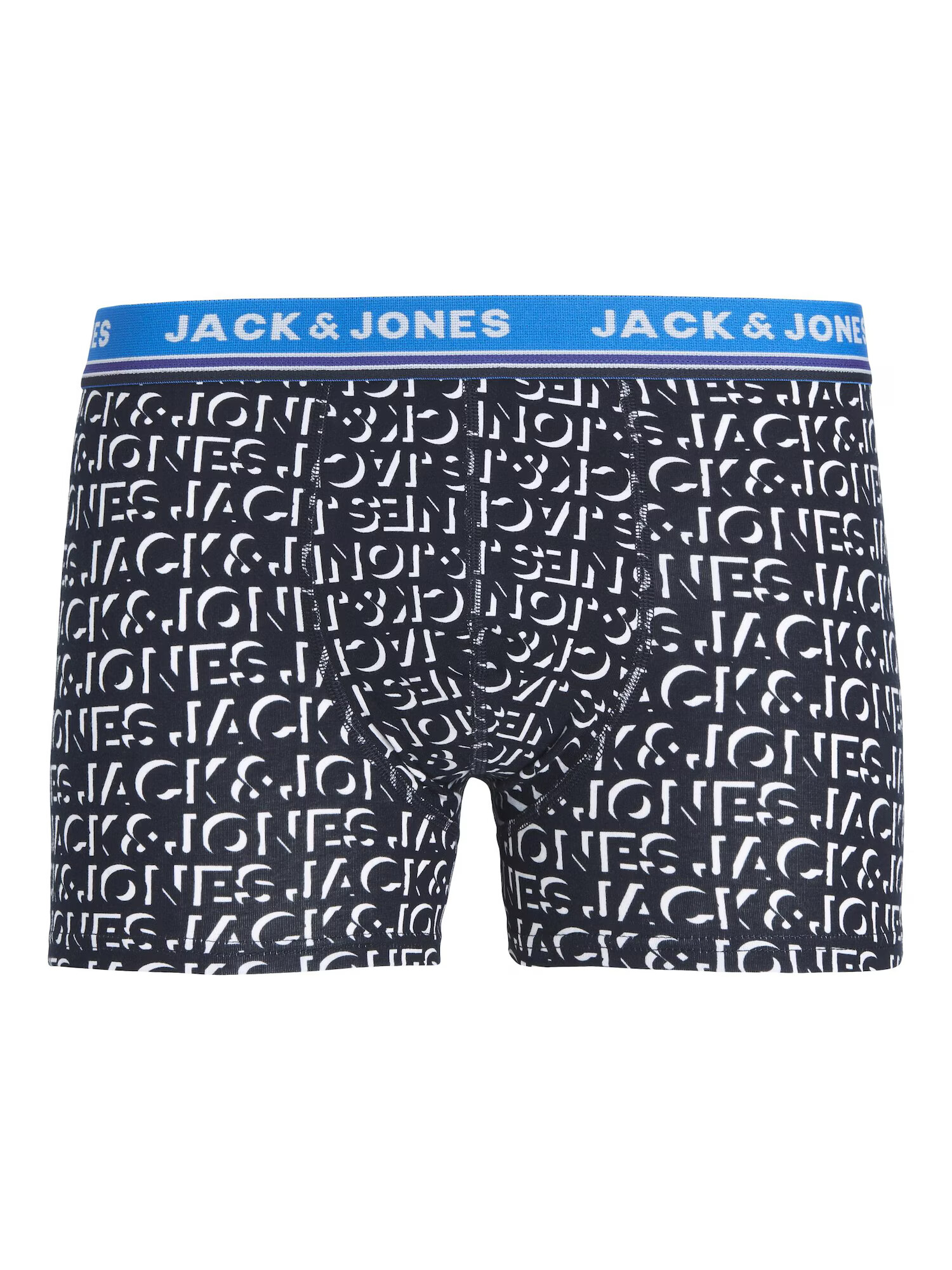 JACK & JONES Boksarice modra / mornarska / svetlo modra / bela - Pepit.si