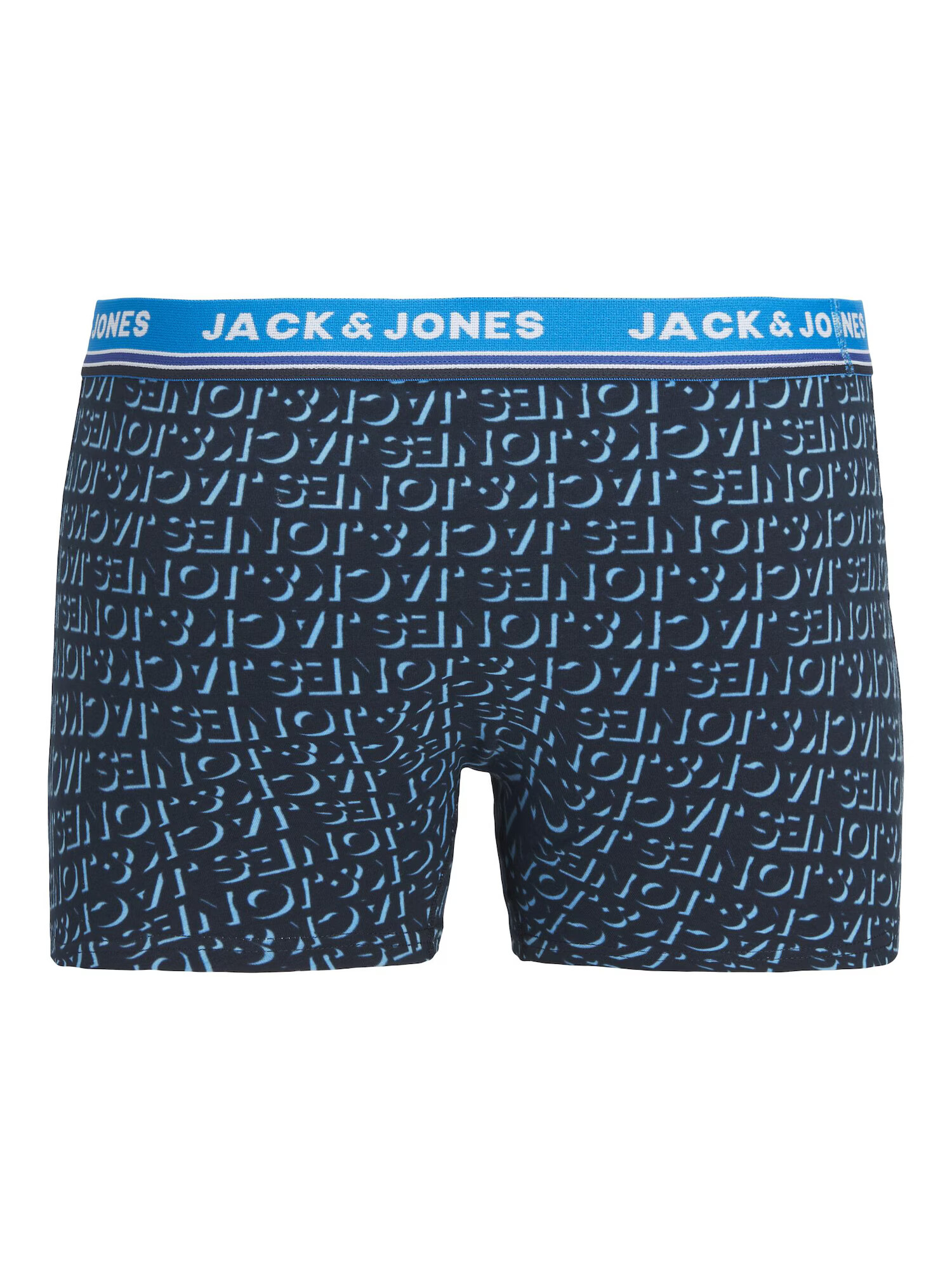 JACK & JONES Boksarice modra / mornarska / svetlo modra / bela - Pepit.si