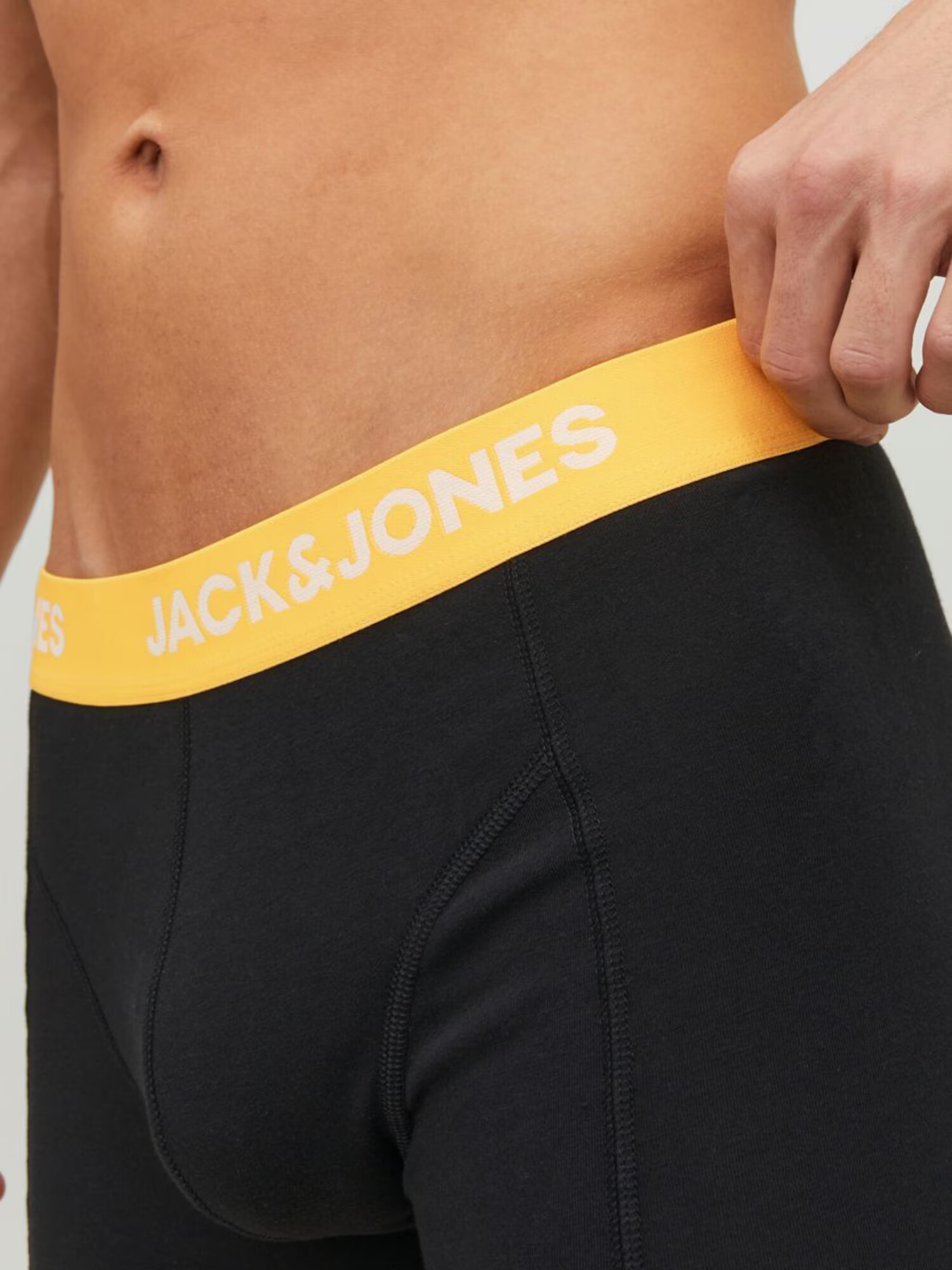 JACK & JONES Boksarice modra / rumena / meta / črna / bela - Pepit.si