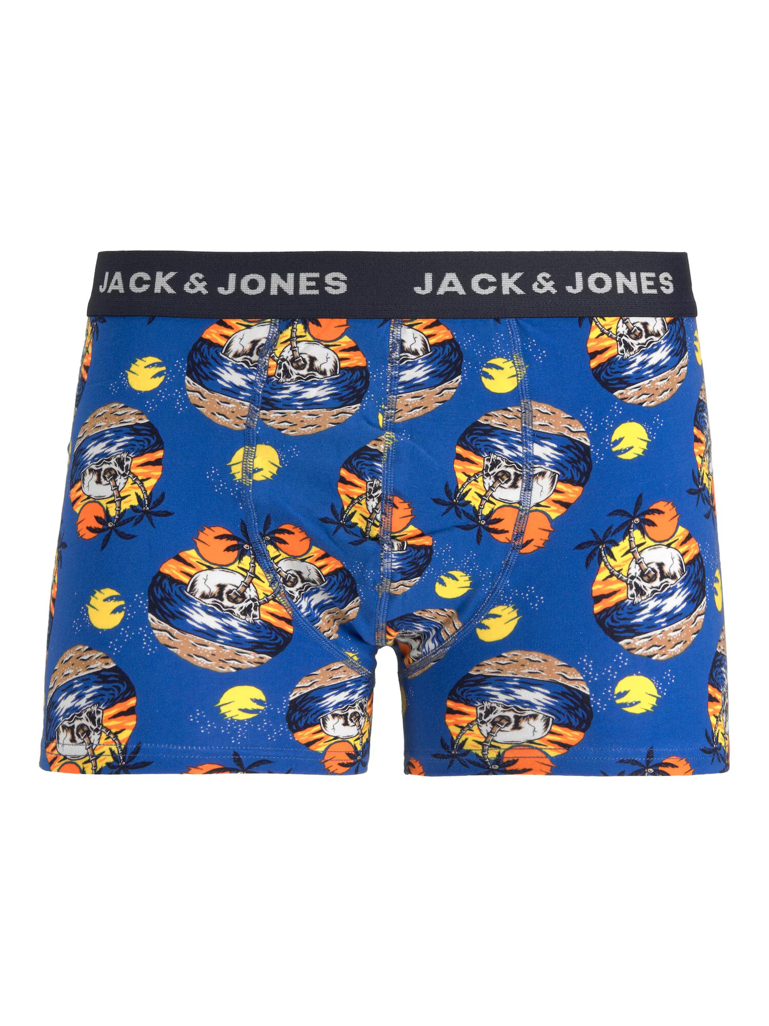 JACK & JONES Boksarice mornarska / kraljevo modra / zelena / črna - Pepit.si