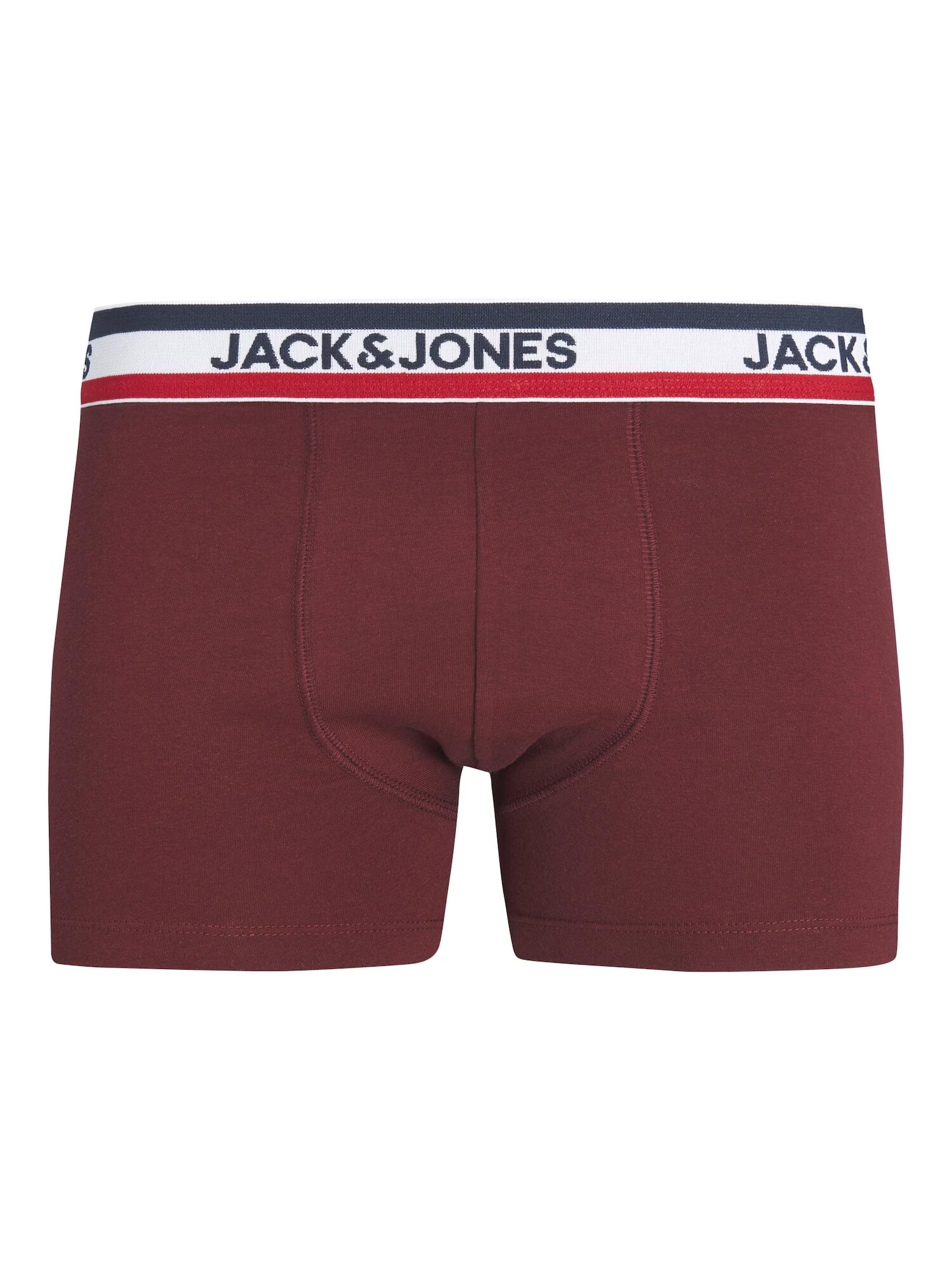 JACK & JONES Boksarice mornarska / pegasto siva / rdeča / bela - Pepit.si