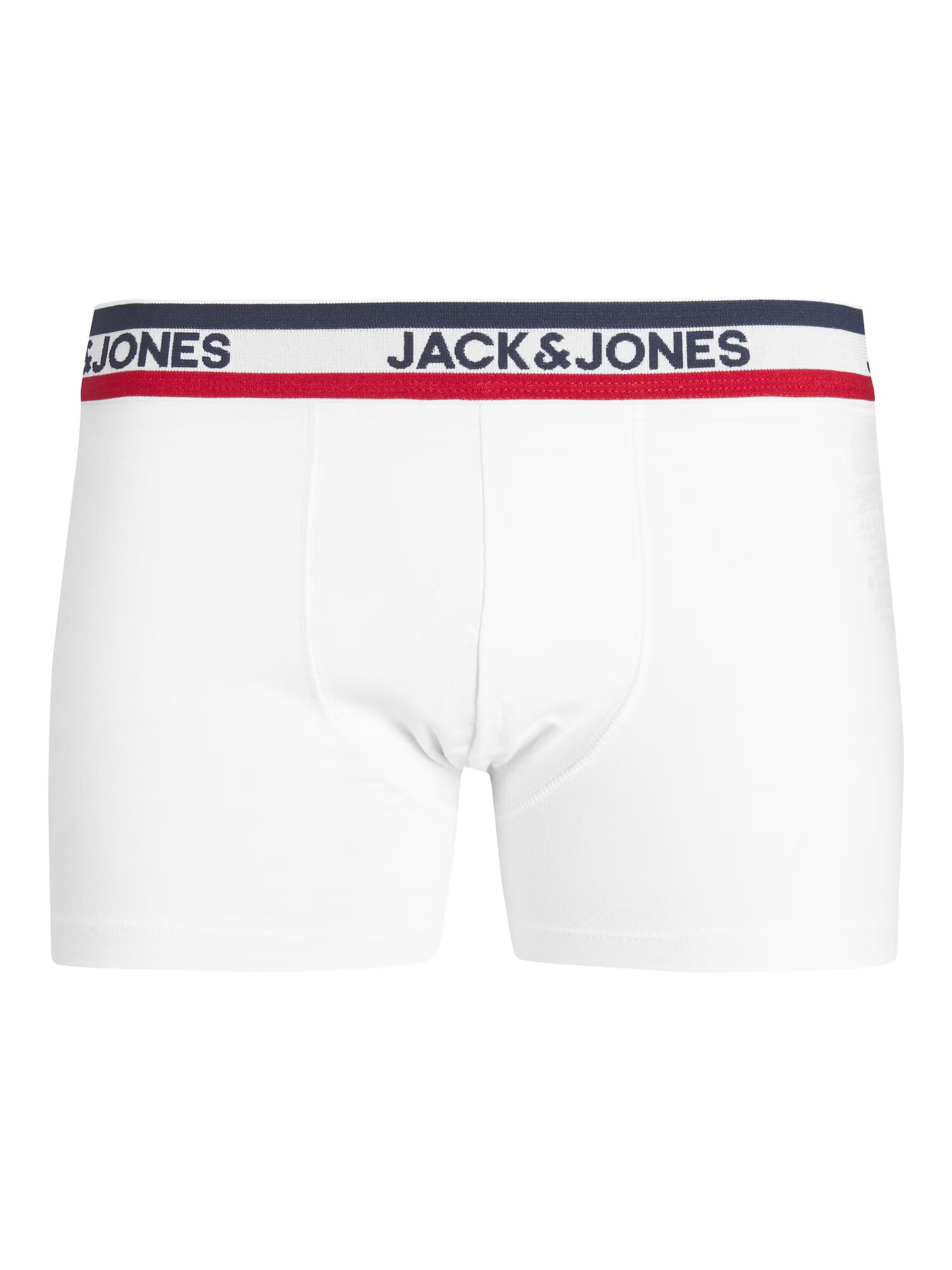 JACK & JONES Boksarice mornarska / pegasto siva / rdeča / bela - Pepit.si