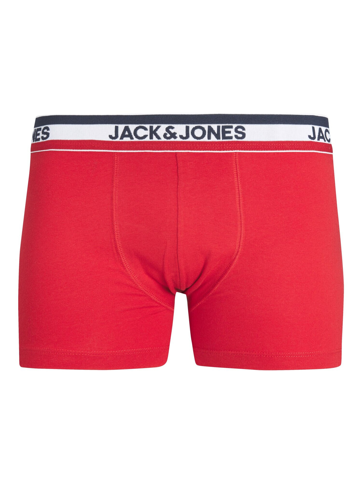 JACK & JONES Boksarice mornarska / pegasto siva / rdeča / bela - Pepit.si