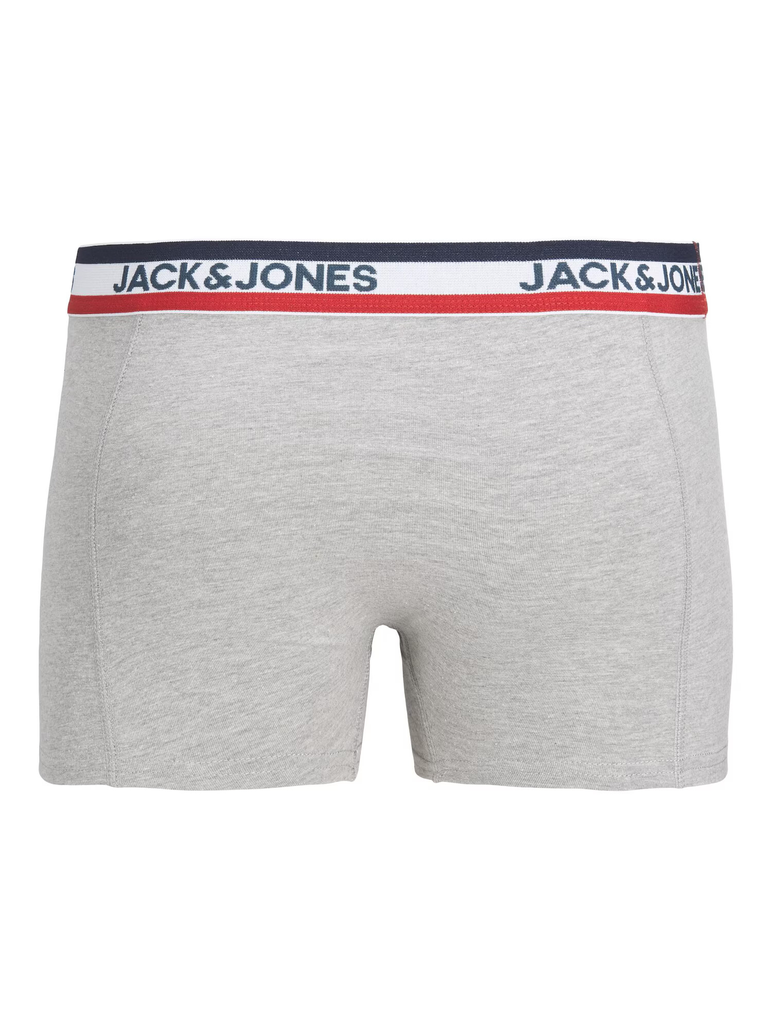 JACK & JONES Boksarice mornarska / svetlo siva / črna / bela - Pepit.si