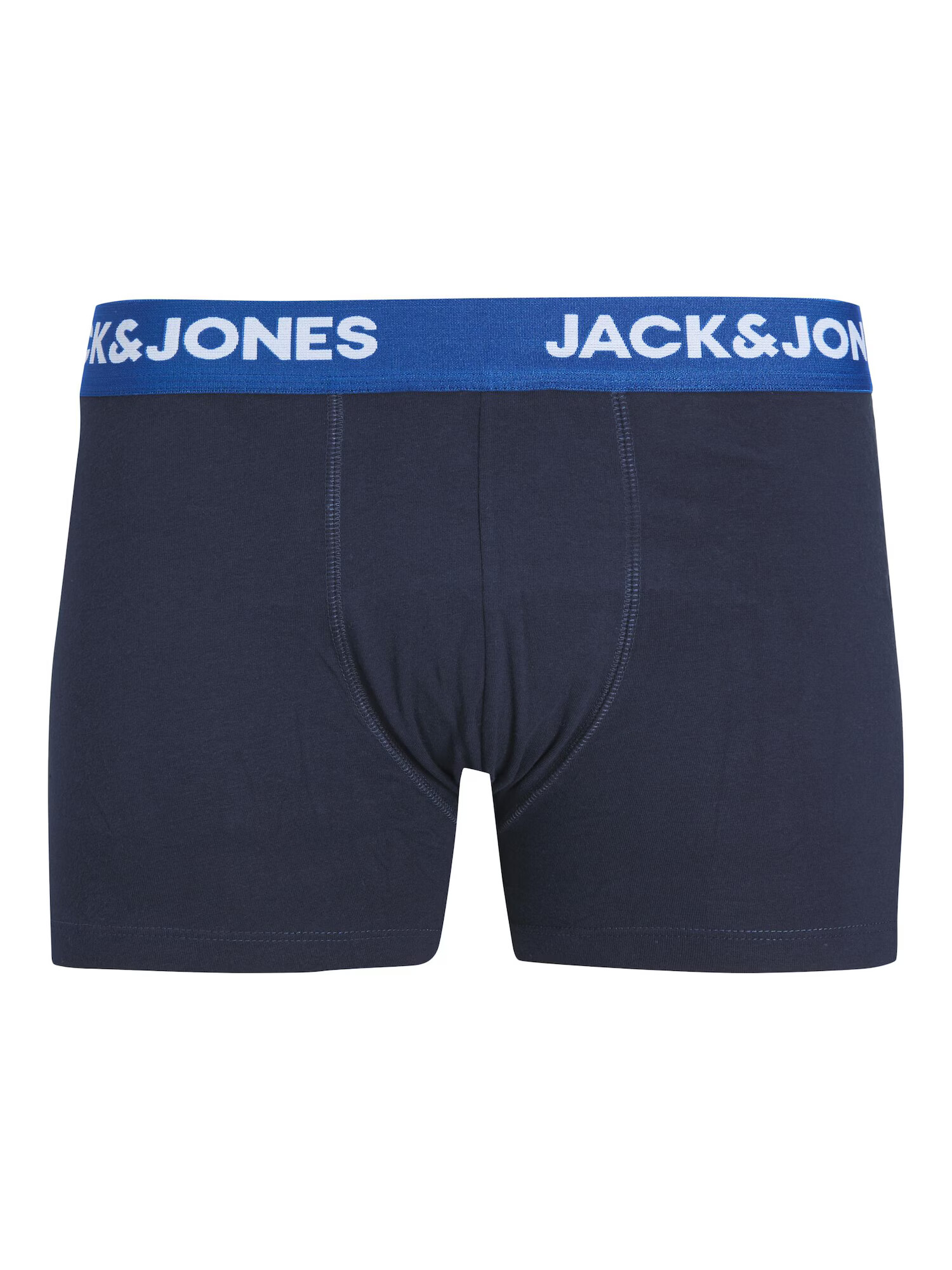 JACK & JONES Boksarice 'NORMAN' mornarska / svetlo modra / rdeča / bela - Pepit.si