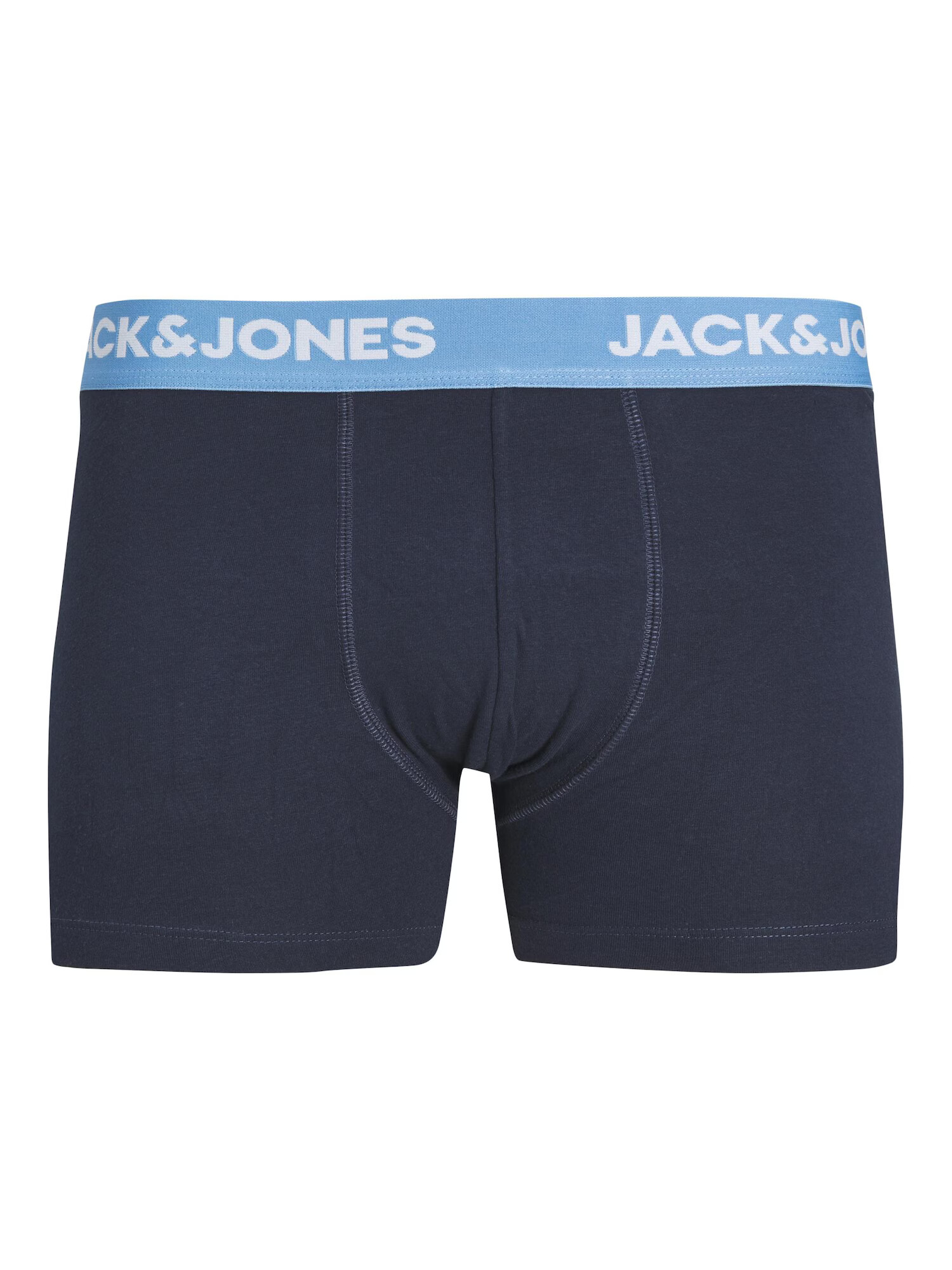 JACK & JONES Boksarice 'NORMAN' mornarska / svetlo modra / rdeča / bela - Pepit.si