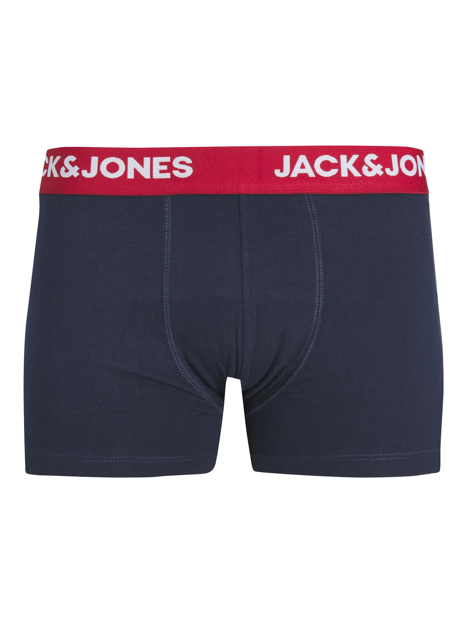 JACK & JONES Boksarice 'NORMAN' mornarska / svetlo modra / rdeča / bela - Pepit.si