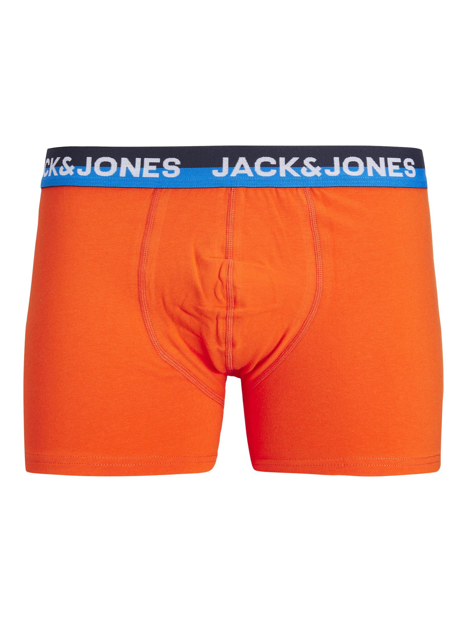 JACK & JONES Boksarice 'Palm Bay' modra / mornarska / oranžna / bela - Pepit.si