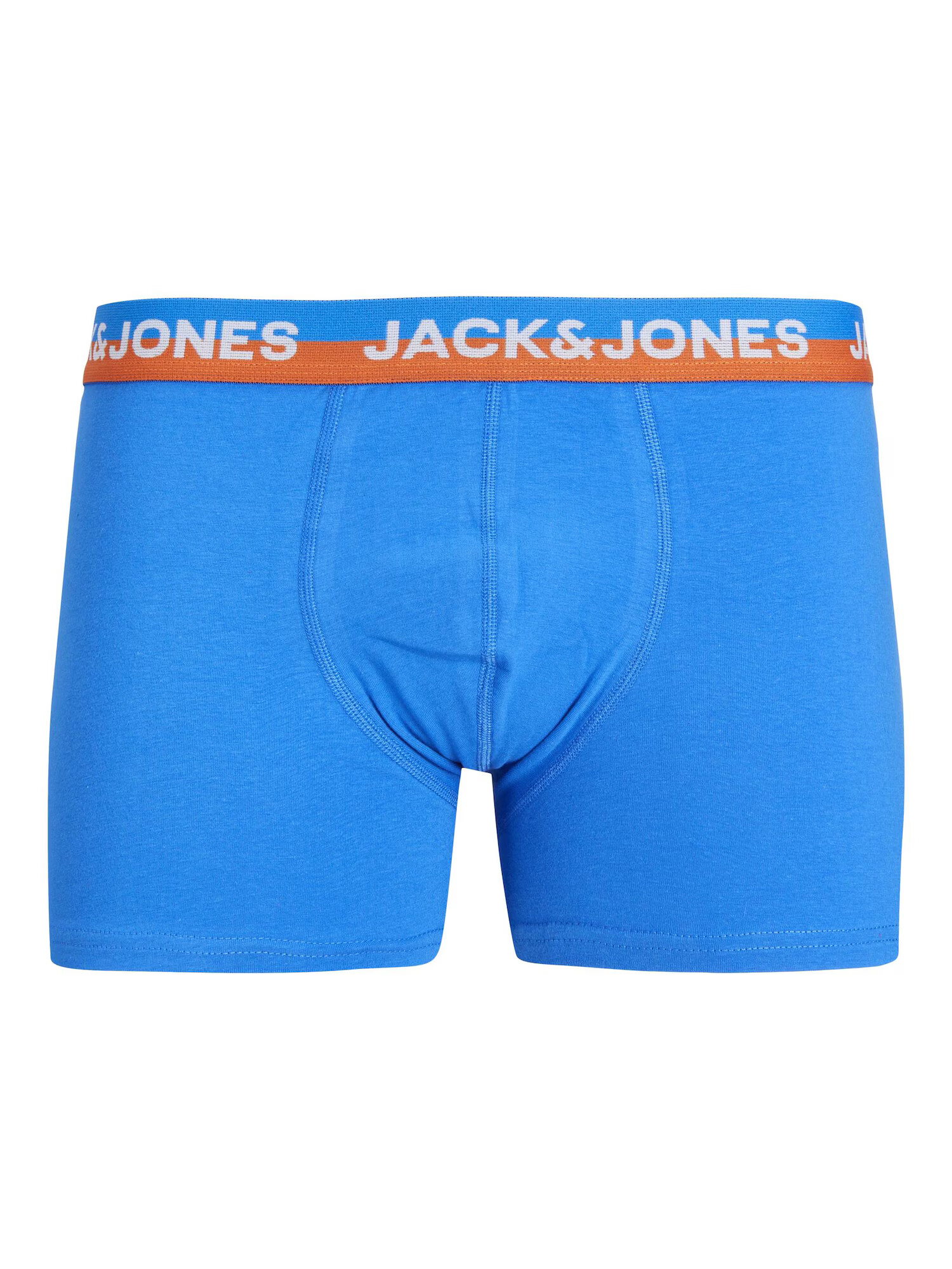 JACK & JONES Boksarice 'Palm Bay' modra / mornarska / oranžna / bela - Pepit.si