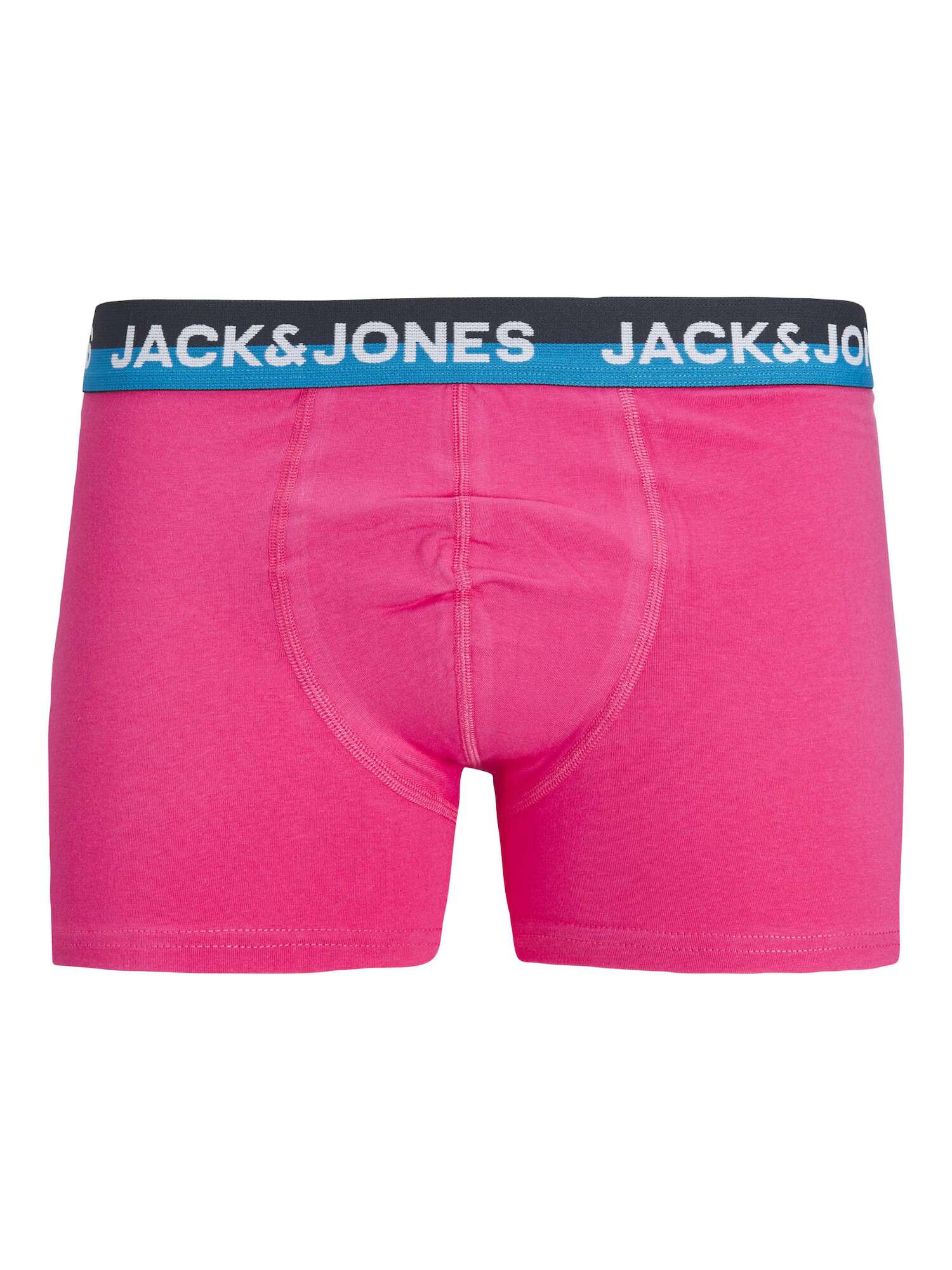 JACK & JONES Boksarice 'PALM BAY' modra / mornarska / oranžna / roza - Pepit.si