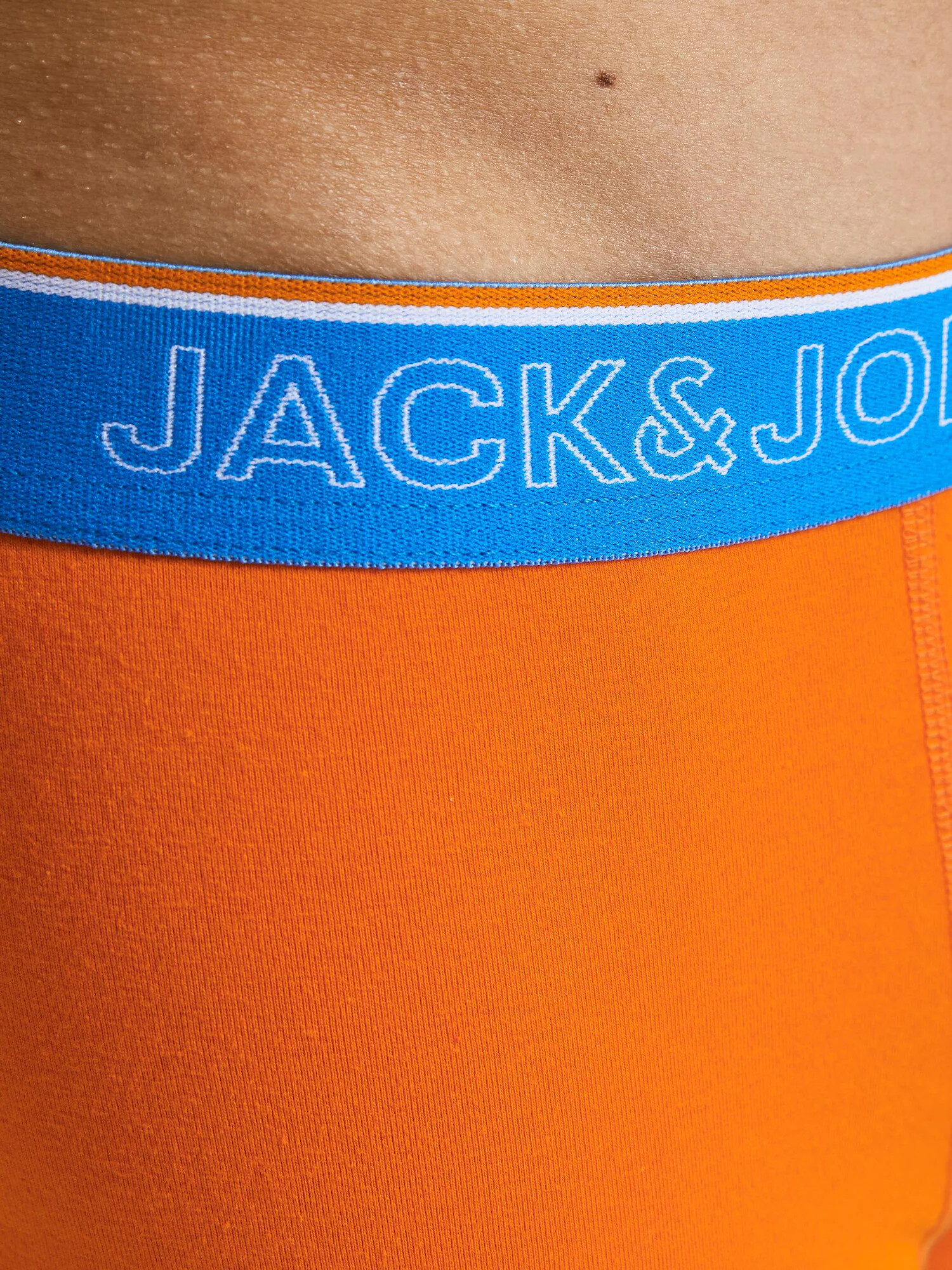 JACK & JONES Boksarice pegasto siva / rumena / oranžna / svetlo modra / temno modra - Pepit.si