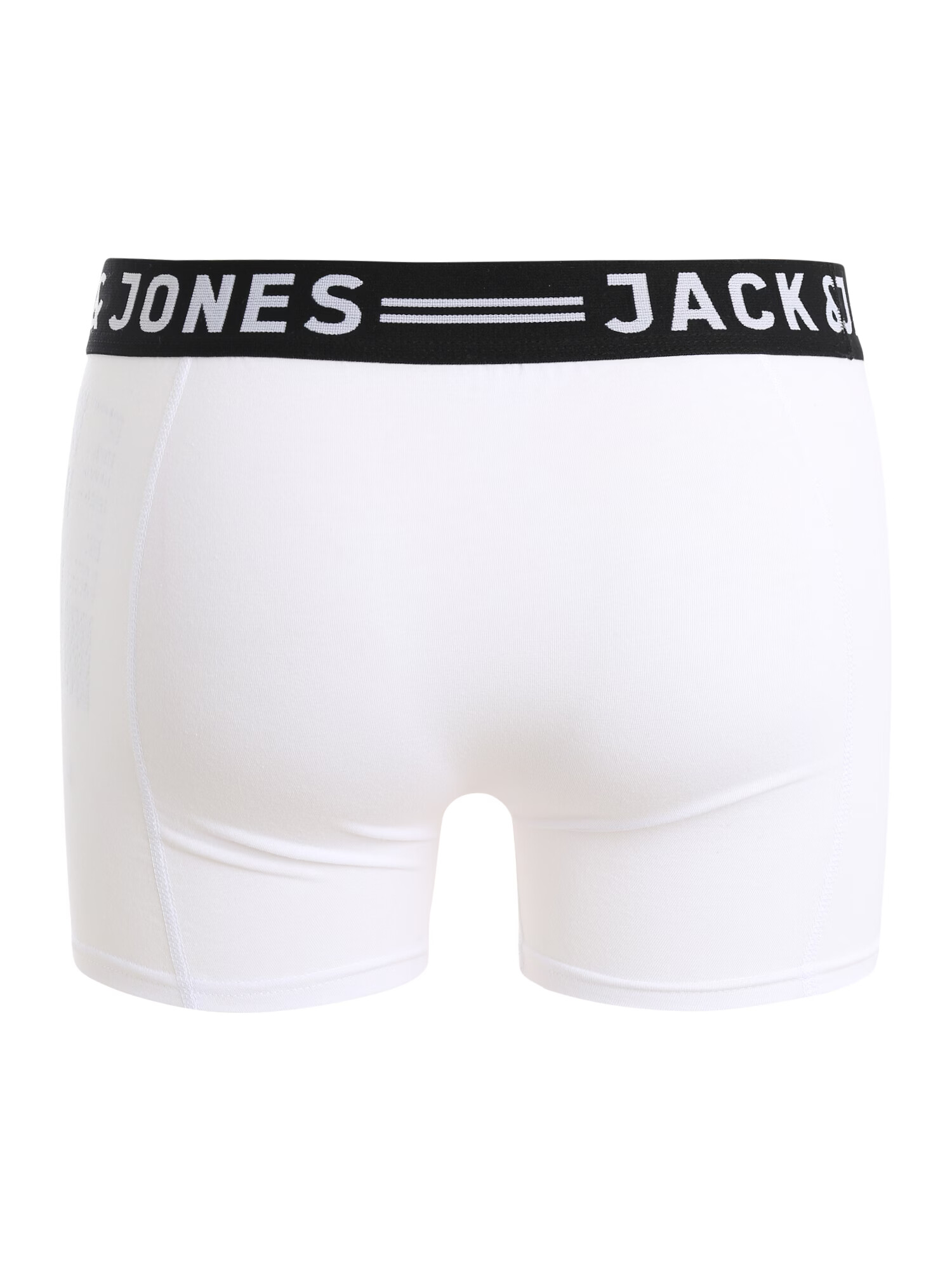 JACK & JONES Boksarice 'Sense' črna / bela - Pepit.si