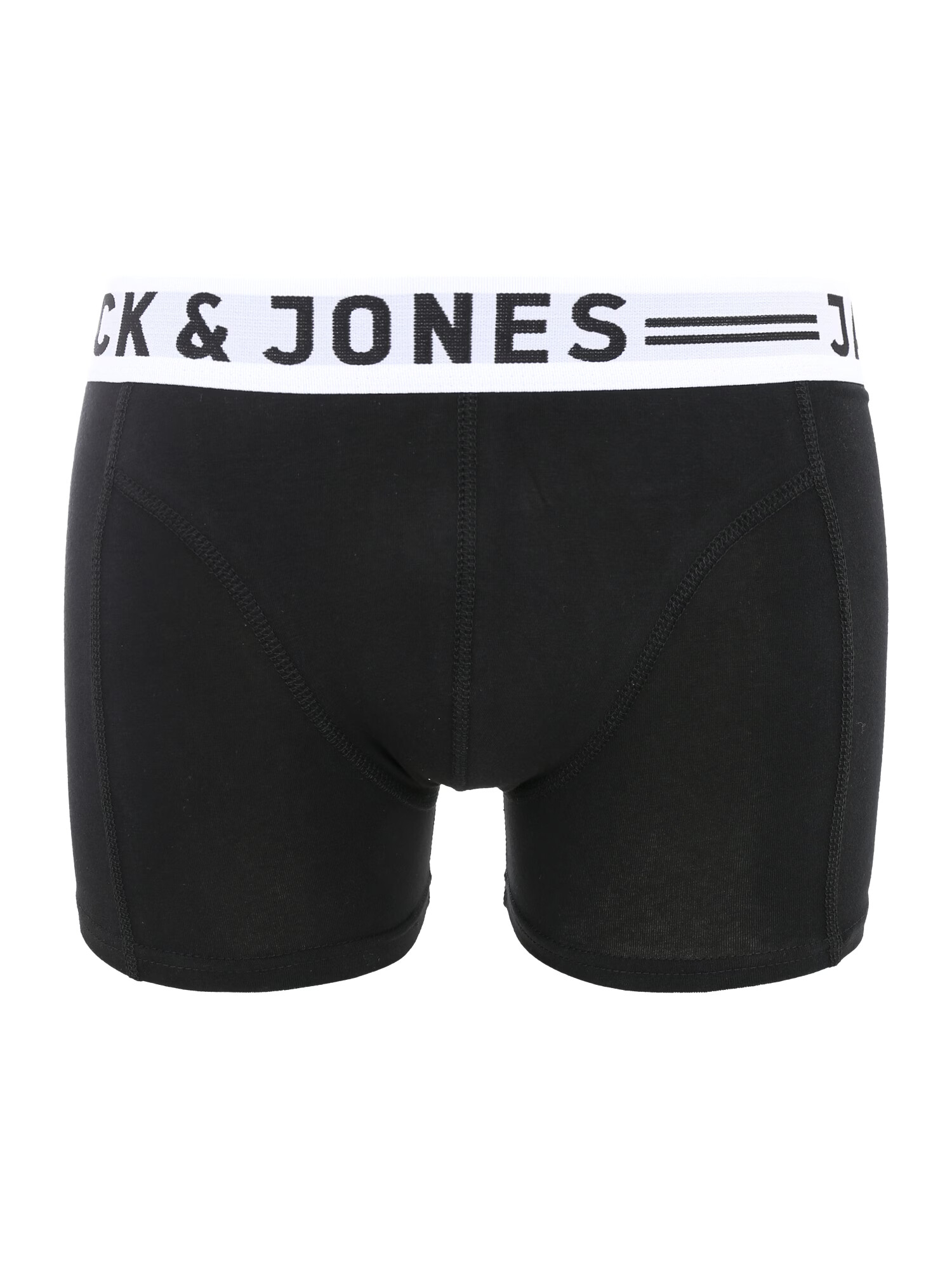 JACK & JONES Boksarice 'Sense' črna / bela - Pepit.si