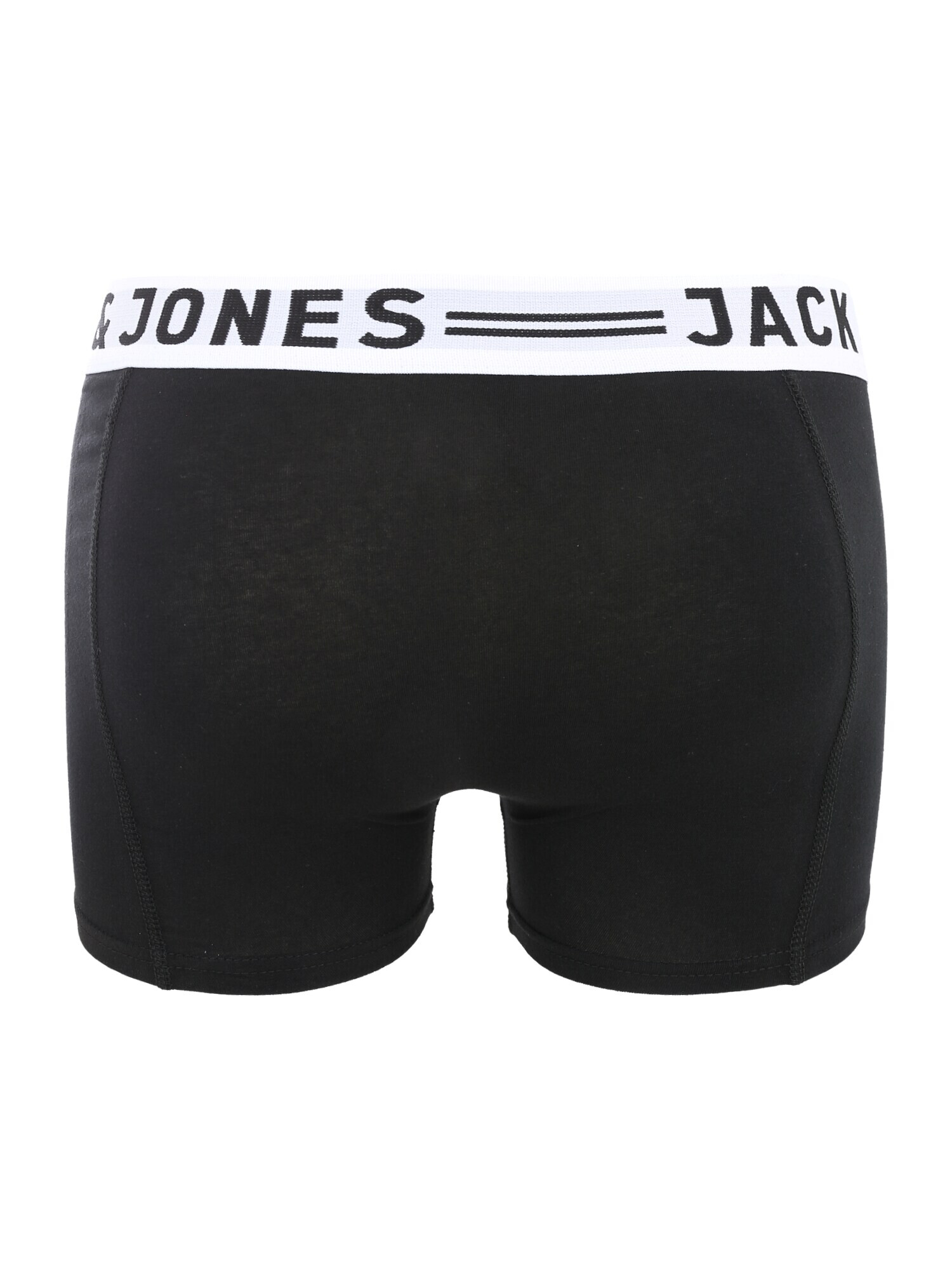 JACK & JONES Boksarice 'Sense' črna / bela - Pepit.si