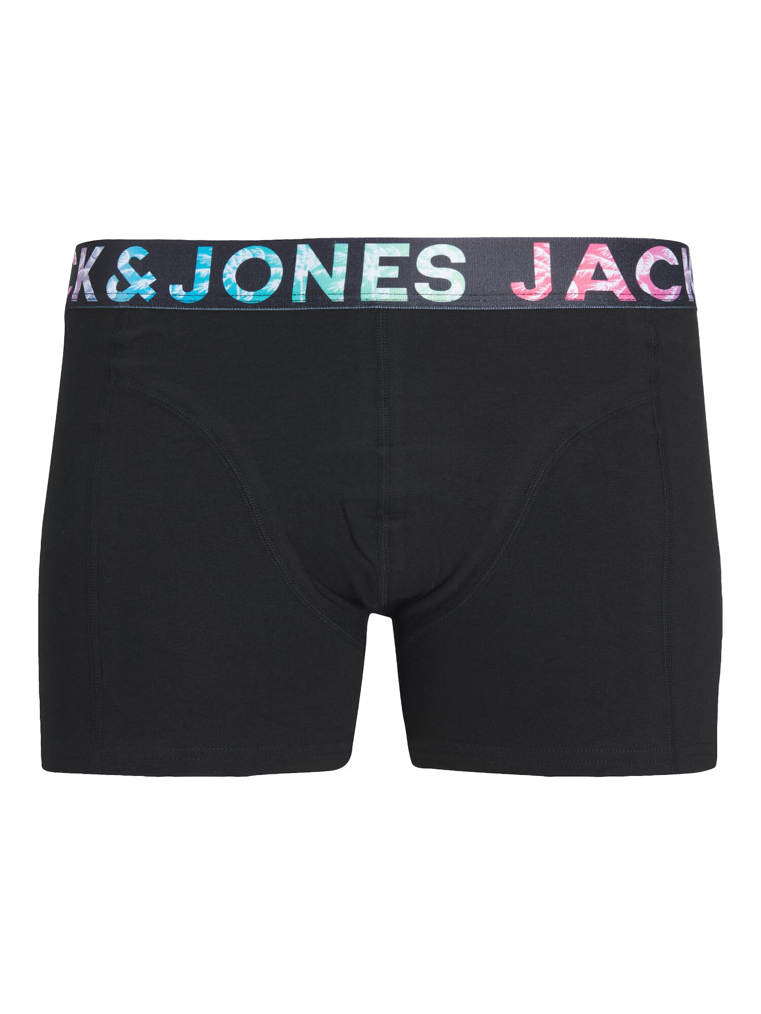 JACK & JONES Boksarice 'TAMPA' mornarska / pegasto siva / roza / črna - Pepit.si