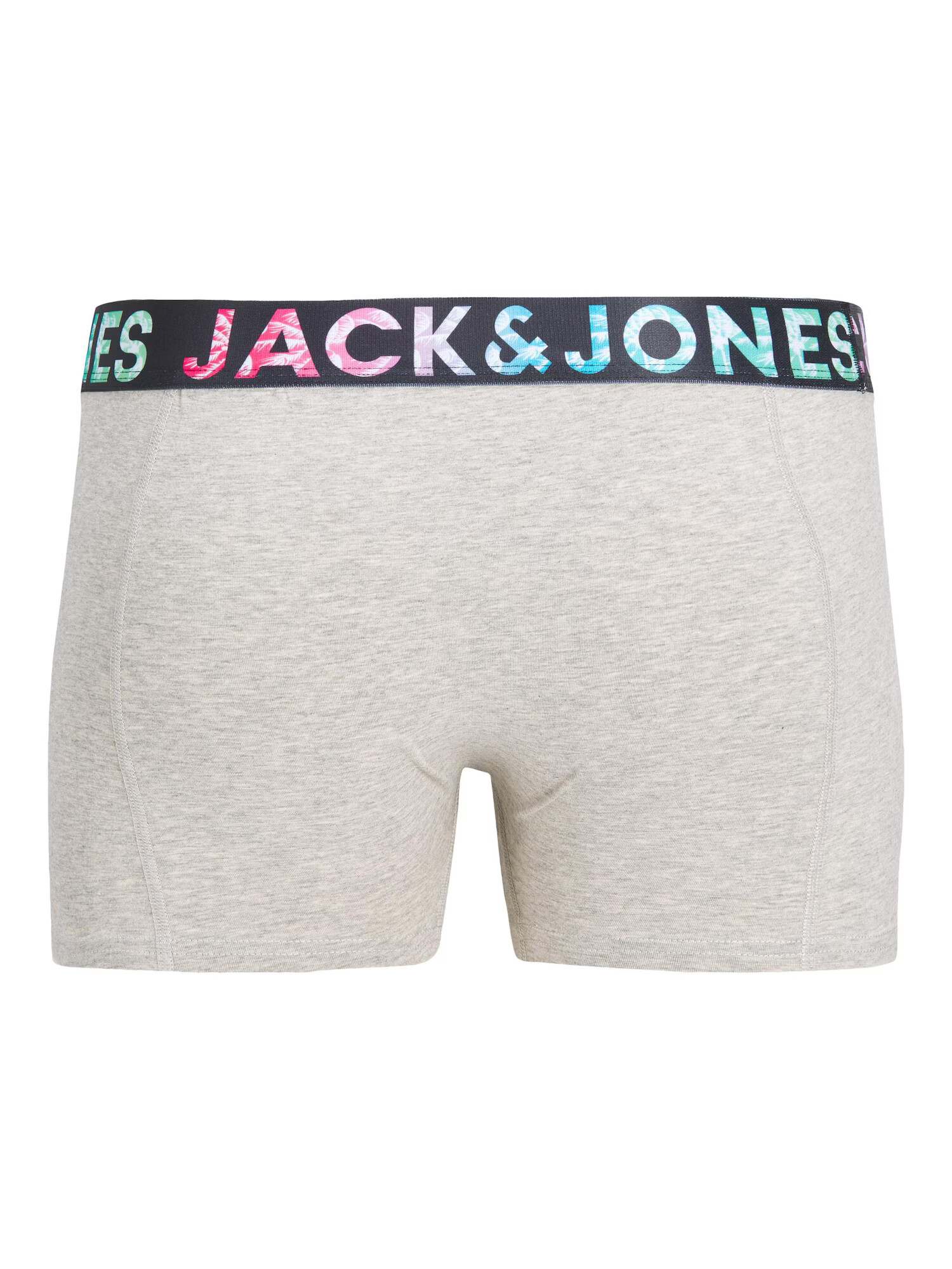 JACK & JONES Boksarice 'TAMPA' mornarska / pegasto siva / roza / črna - Pepit.si