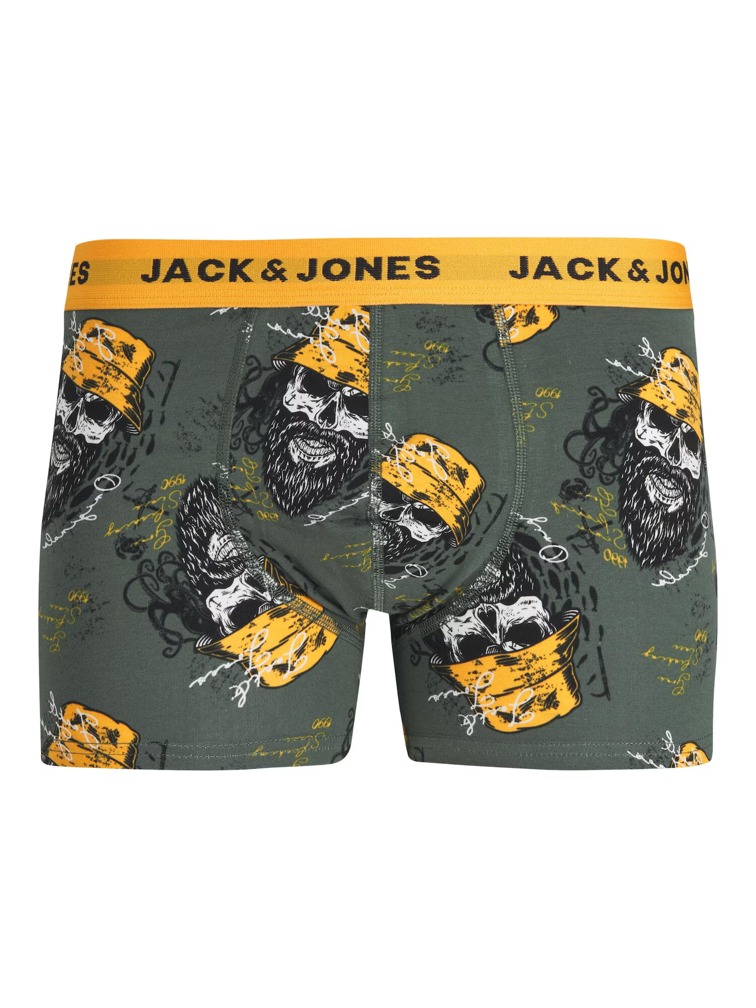 JACK & JONES Boksarice temno modra / rumena / kaki / črna - Pepit.si