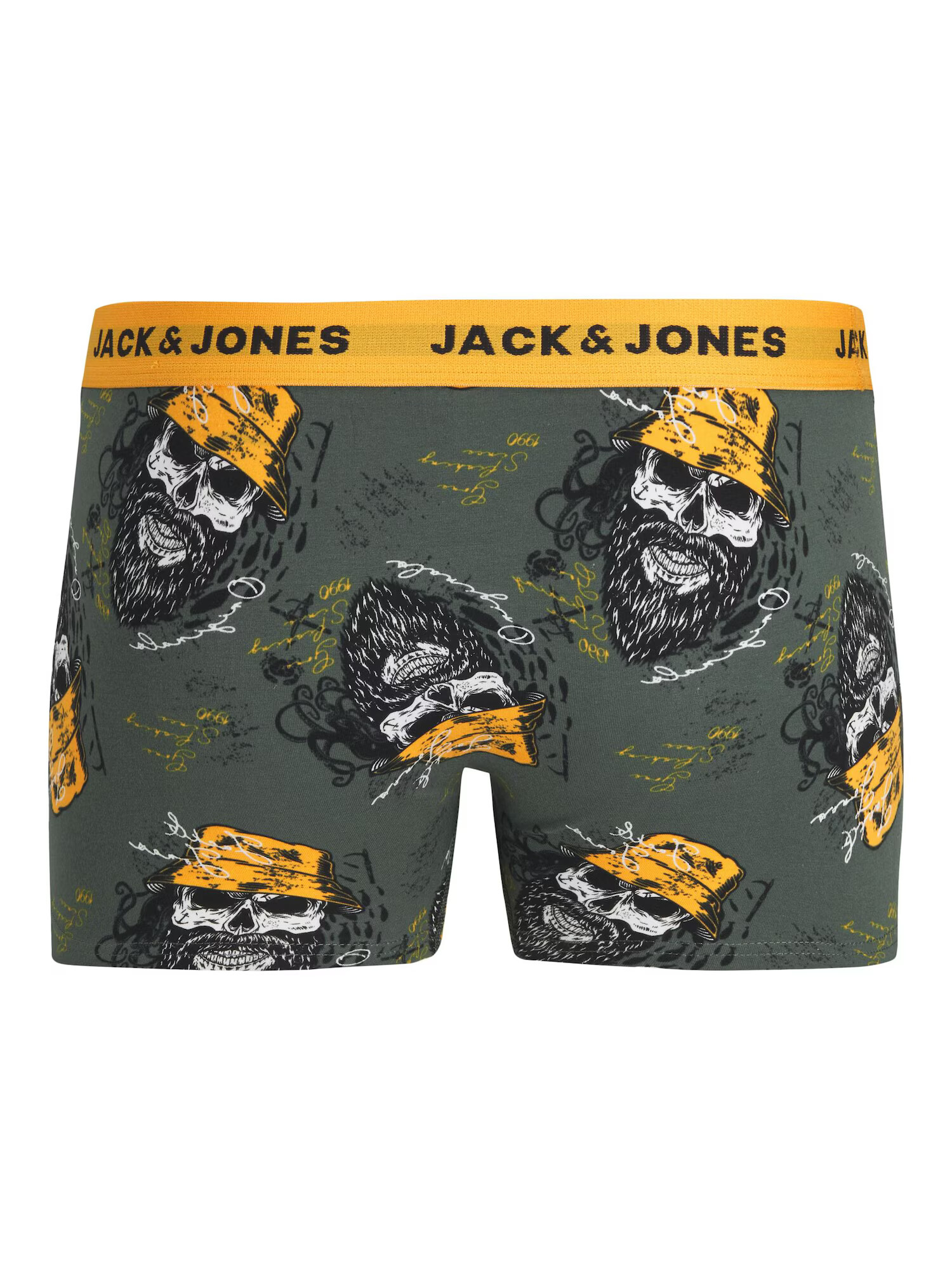 JACK & JONES Boksarice temno modra / rumena / kaki / črna - Pepit.si