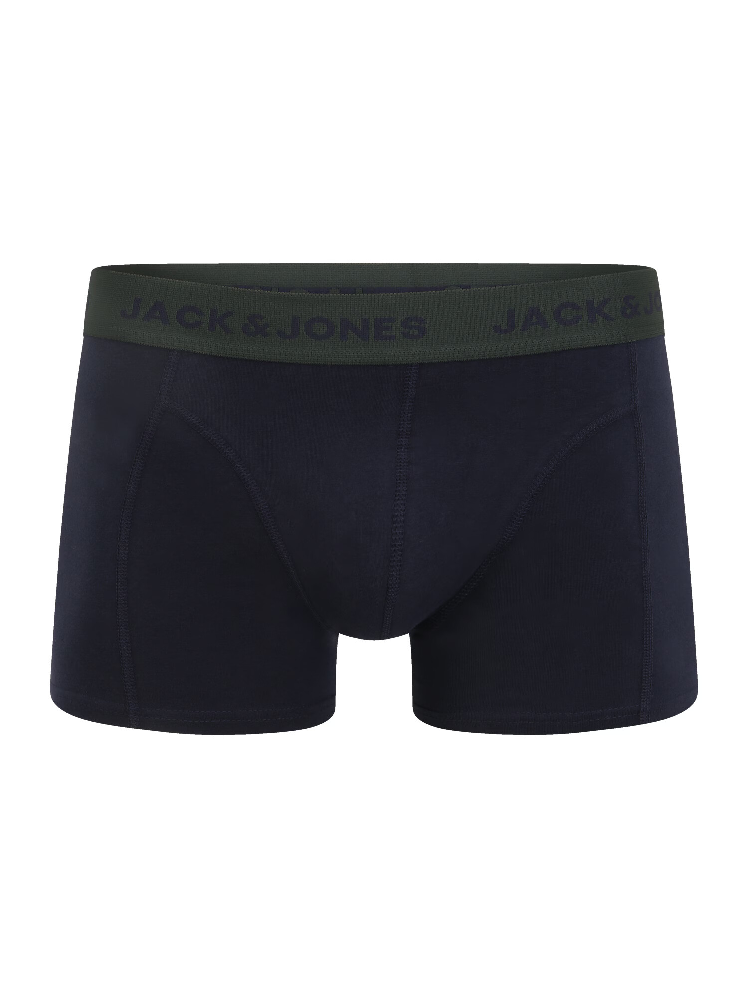 JACK & JONES Boksarice temno modra / temno zelena - Pepit.si