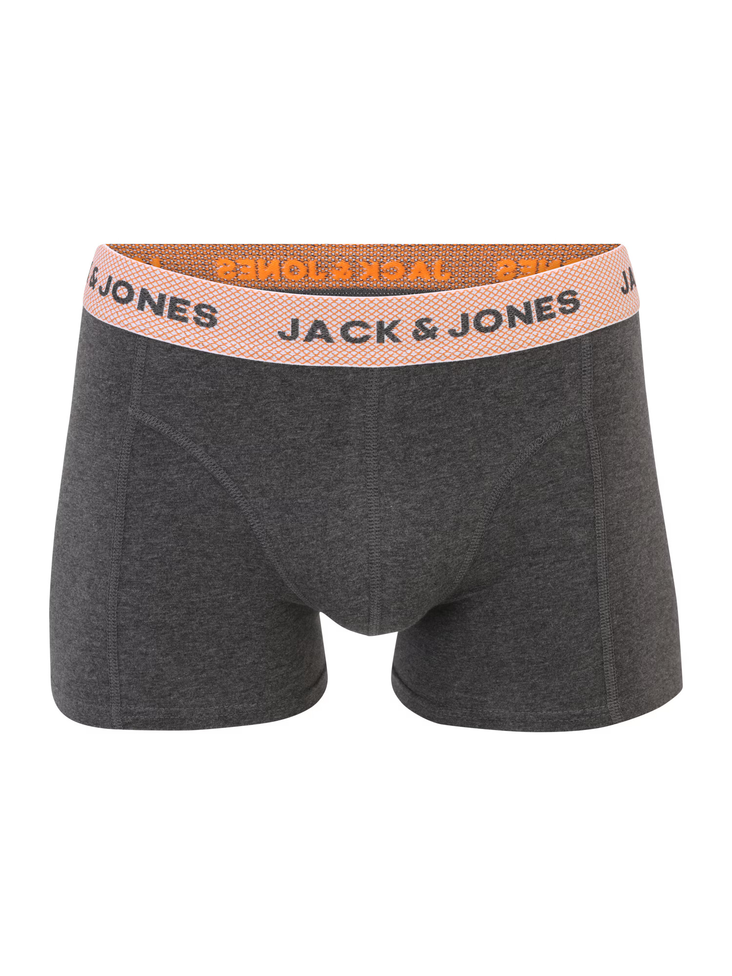 JACK & JONES Boksarice 'TIMO' oranžna / temno siva - Pepit.si