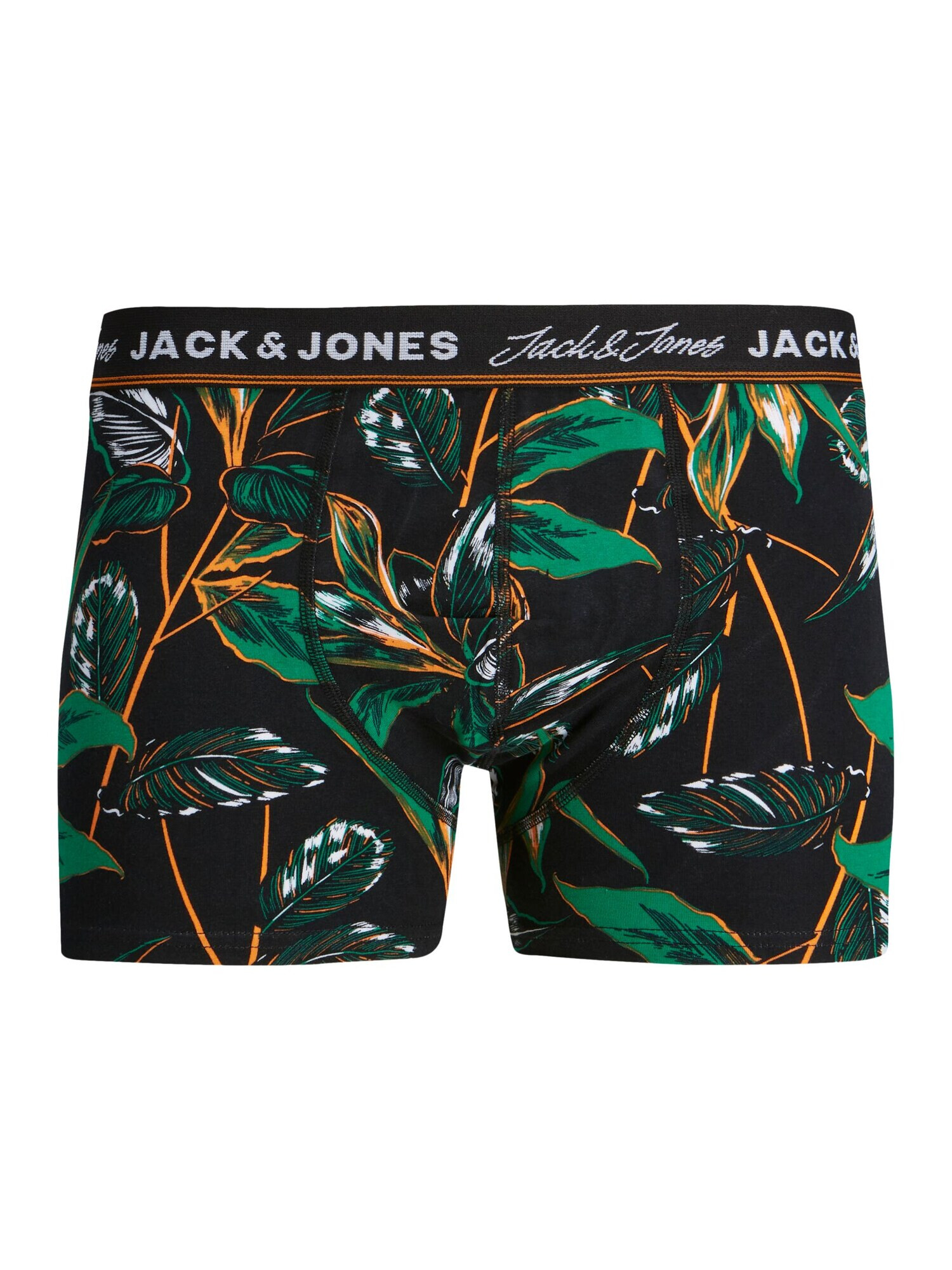 JACK & JONES Boksarice zelena / oranžna / črna / bela - Pepit.si