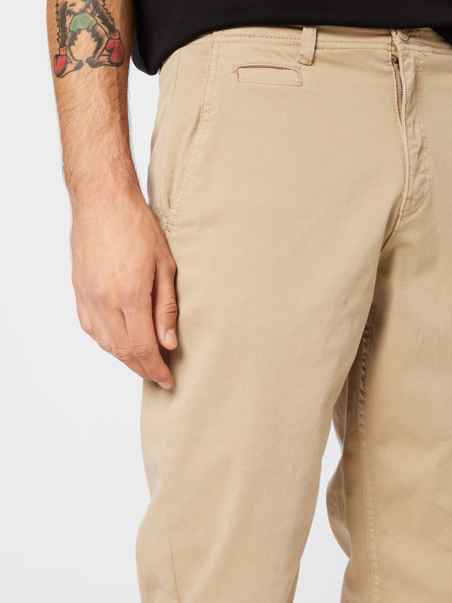 JACK & JONES Chino hlače 'ACE HARLOW' bež - Pepit.si