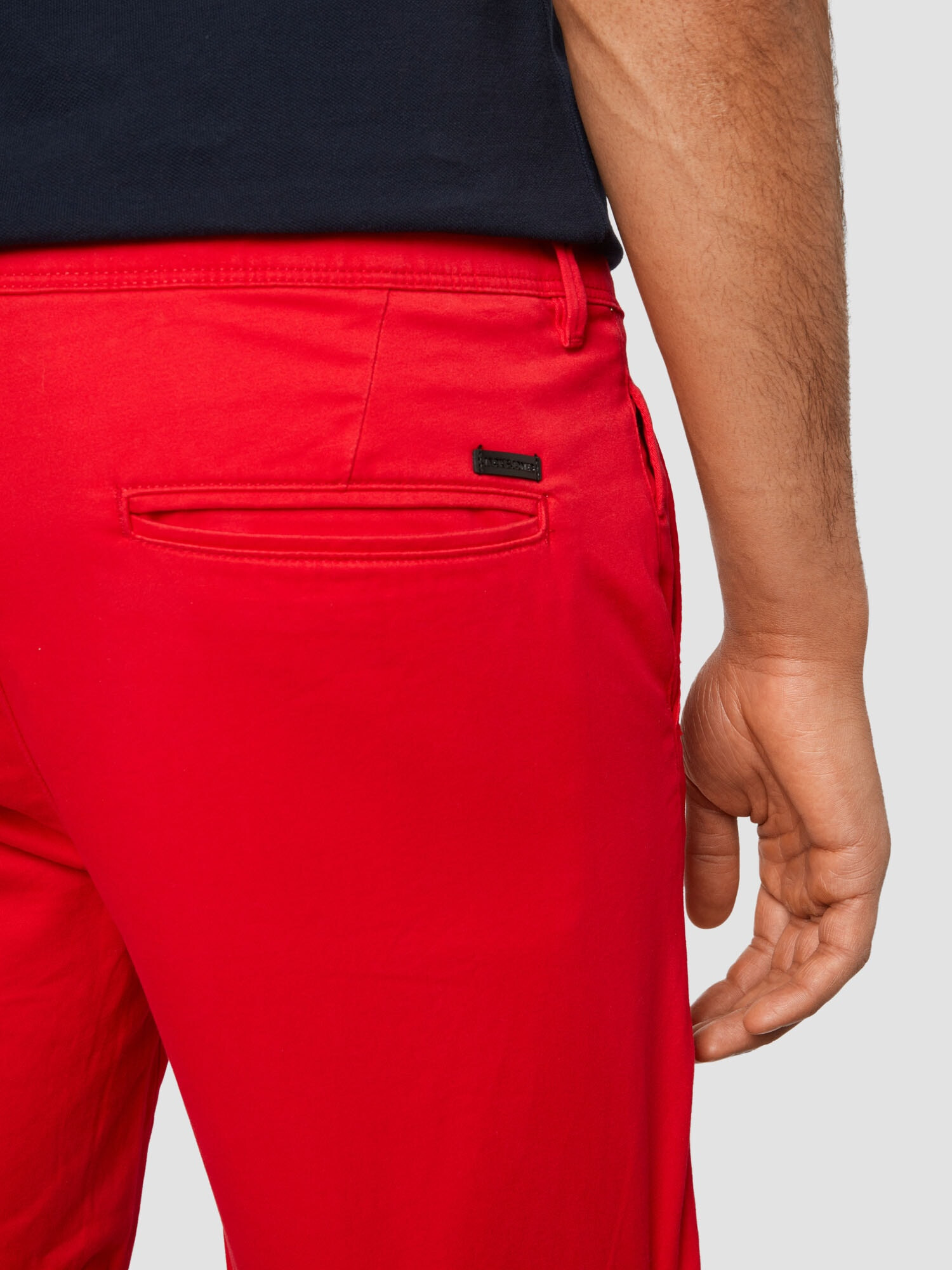 JACK & JONES Chino hlače 'BOWIE' rdeča - Pepit.si