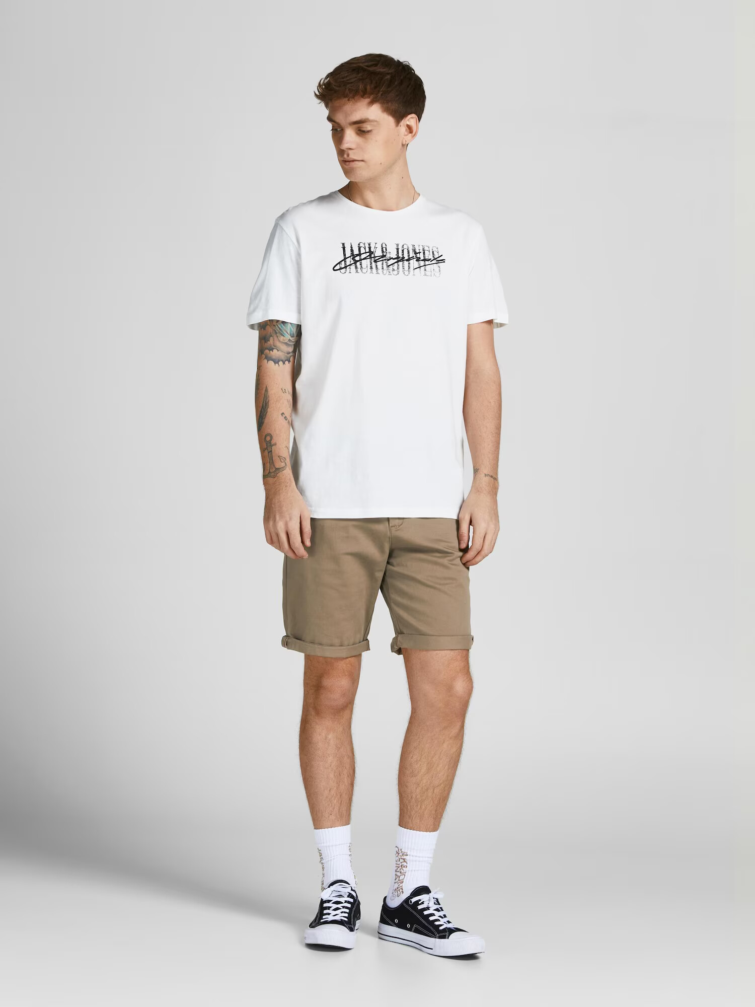 JACK & JONES Chino hlače 'Bowie' temno bež - Pepit.si