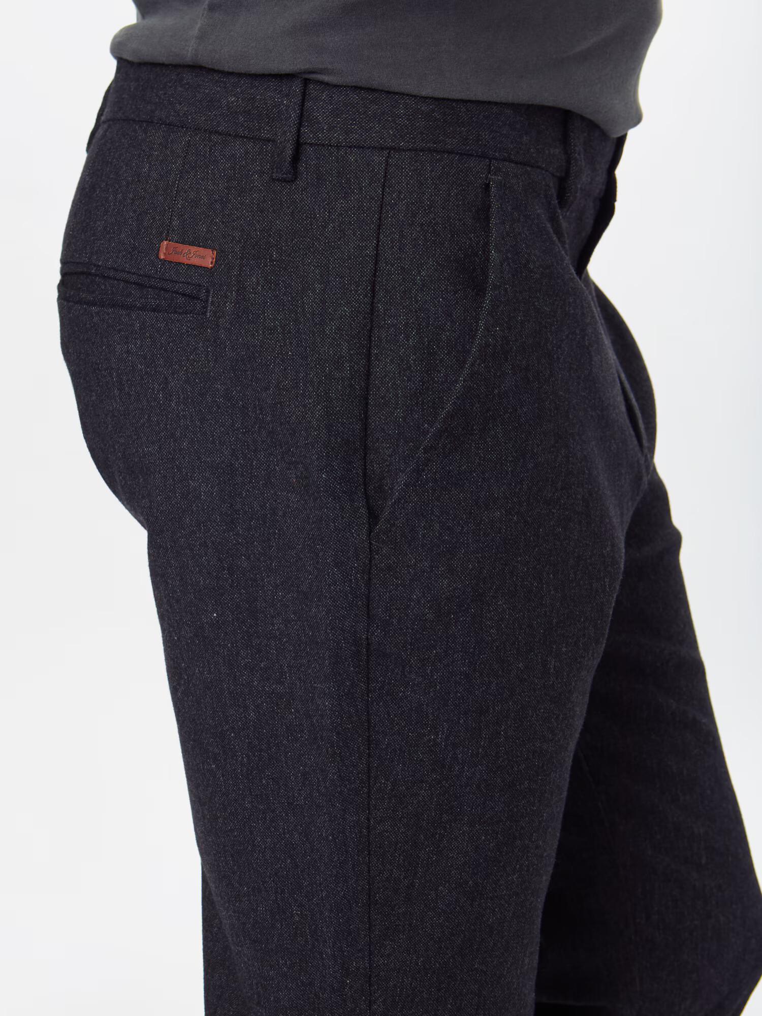 JACK & JONES Chino hlače 'CHARLES' temno siva - Pepit.si