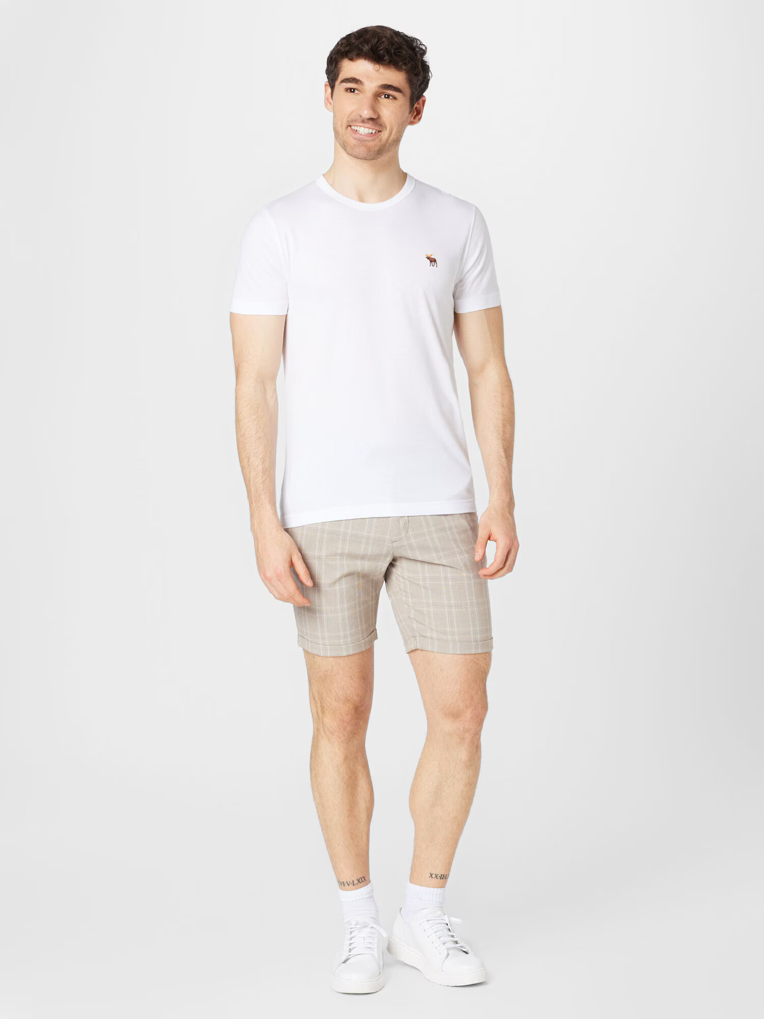 JACK & JONES Chino hlače 'Connor' bež / temno bež - Pepit.si