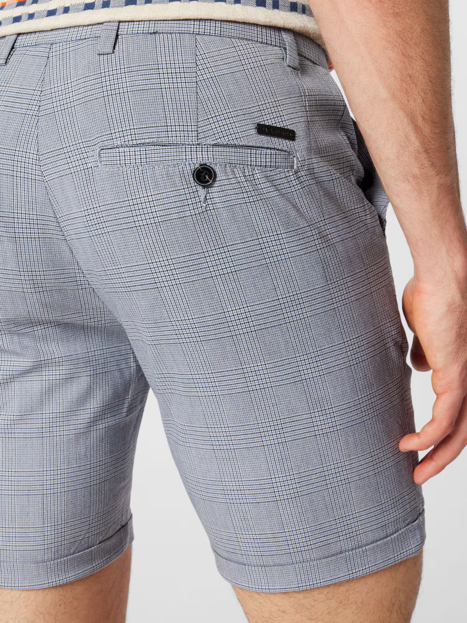 JACK & JONES Chino hlače 'Connor' indigo / antracit / svetlo siva - Pepit.si