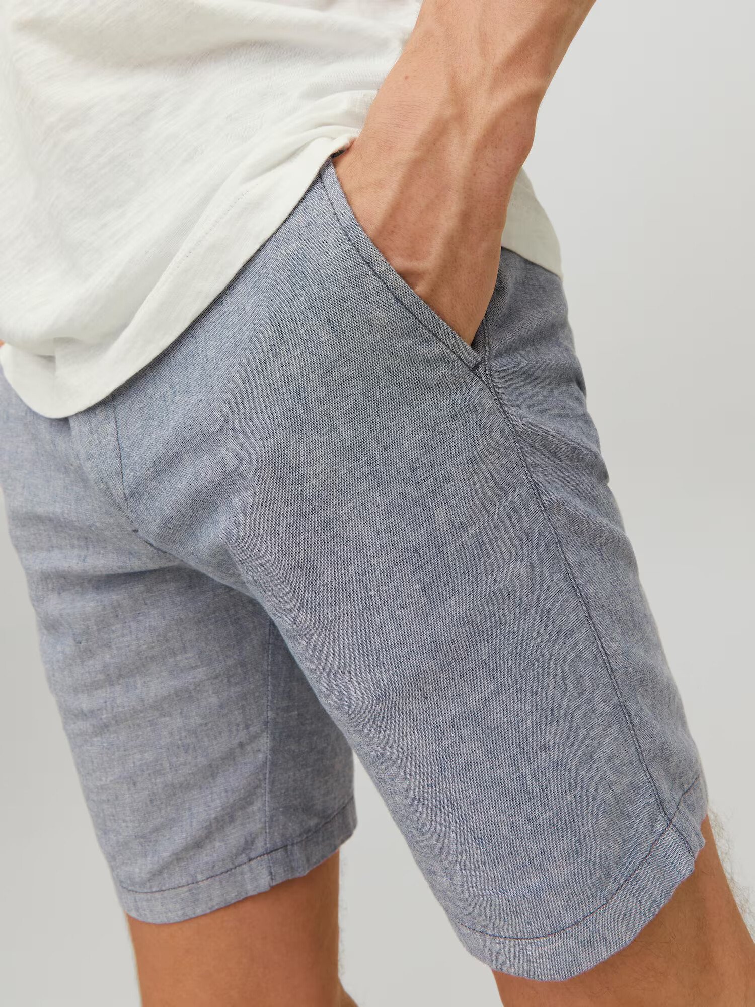 JACK & JONES Chino hlače 'Dave' golobje modra - Pepit.si