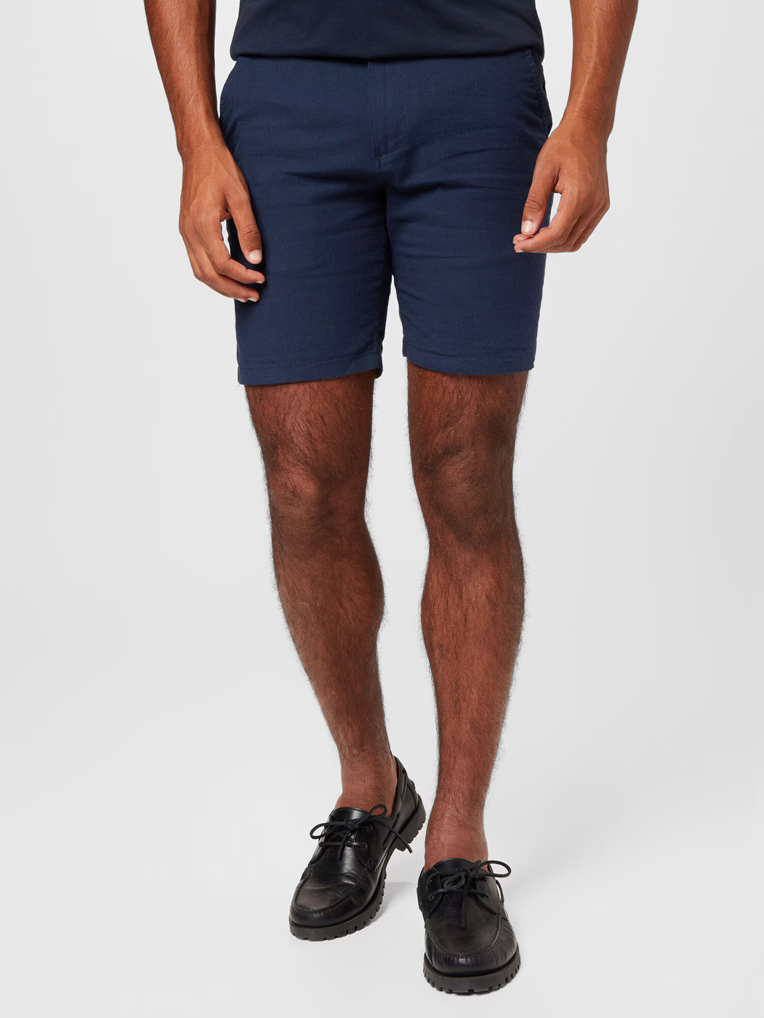 JACK & JONES Chino hlače 'DAVE' mornarska - Pepit.si