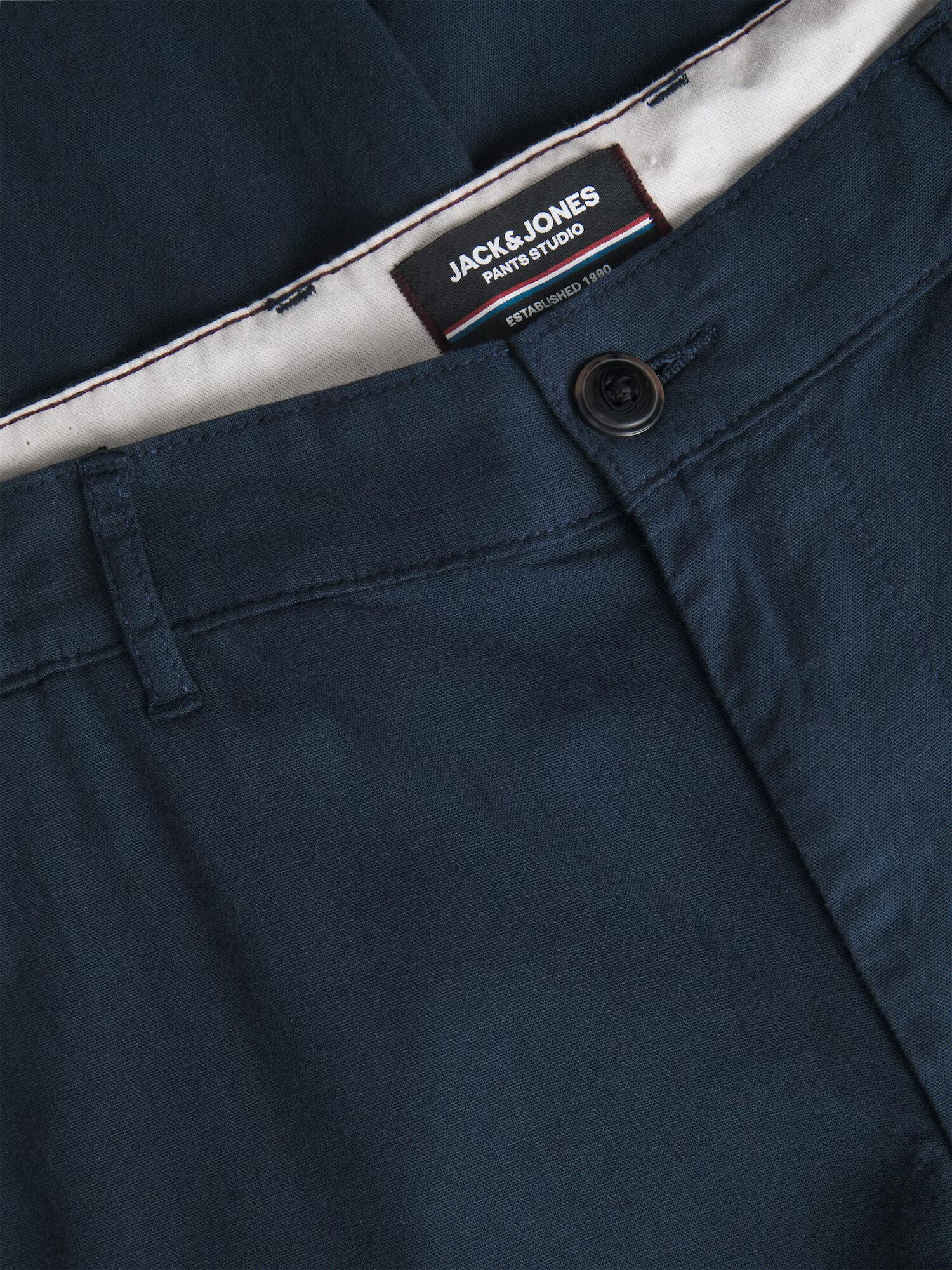 JACK & JONES Chino hlače 'DAVE' ultra mornarsko modra - Pepit.si