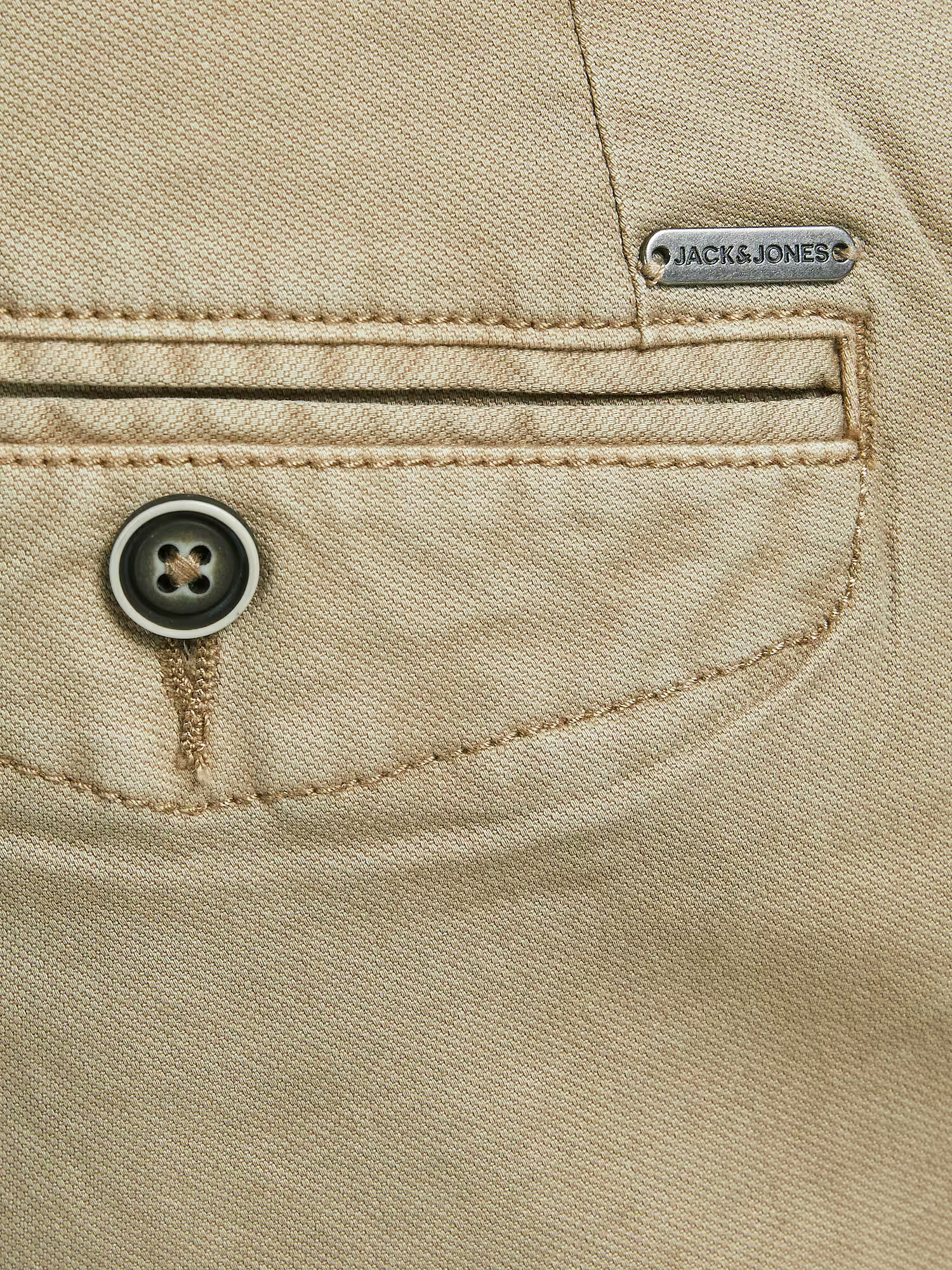 JACK & JONES Chino hlače 'Fred' bež - Pepit.si