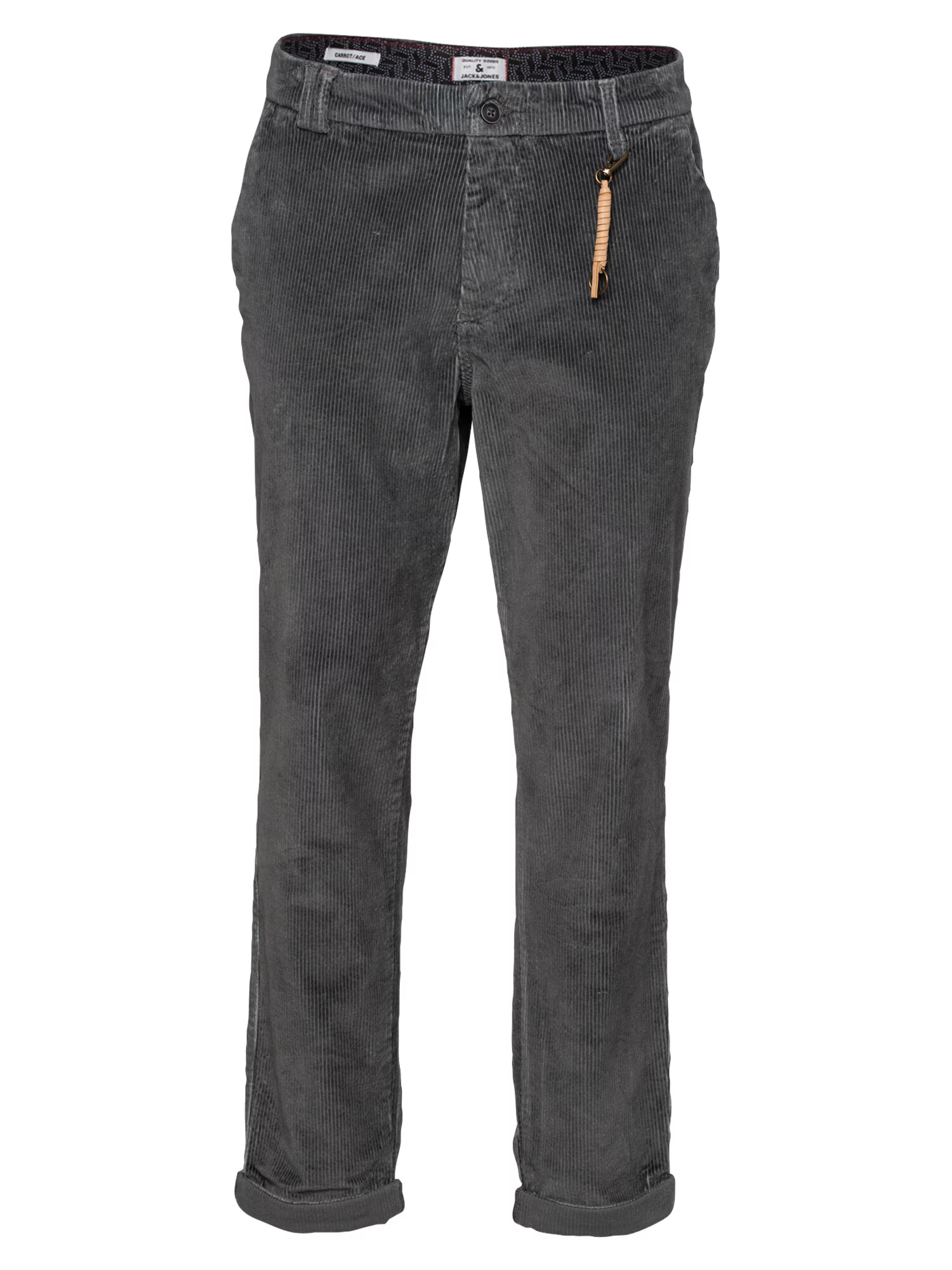 JACK & JONES Chino hlače 'IACE' temno siva - Pepit.si