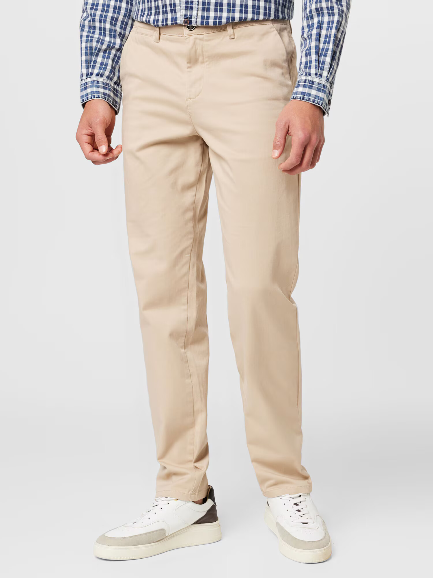 JACK & JONES Chino hlače 'JAGGER' temno bež - Pepit.si