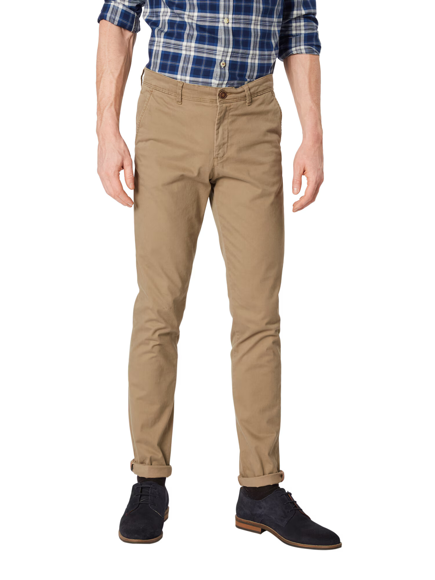 JACK & JONES Chino hlače 'Marco Bowie' bež - Pepit.si