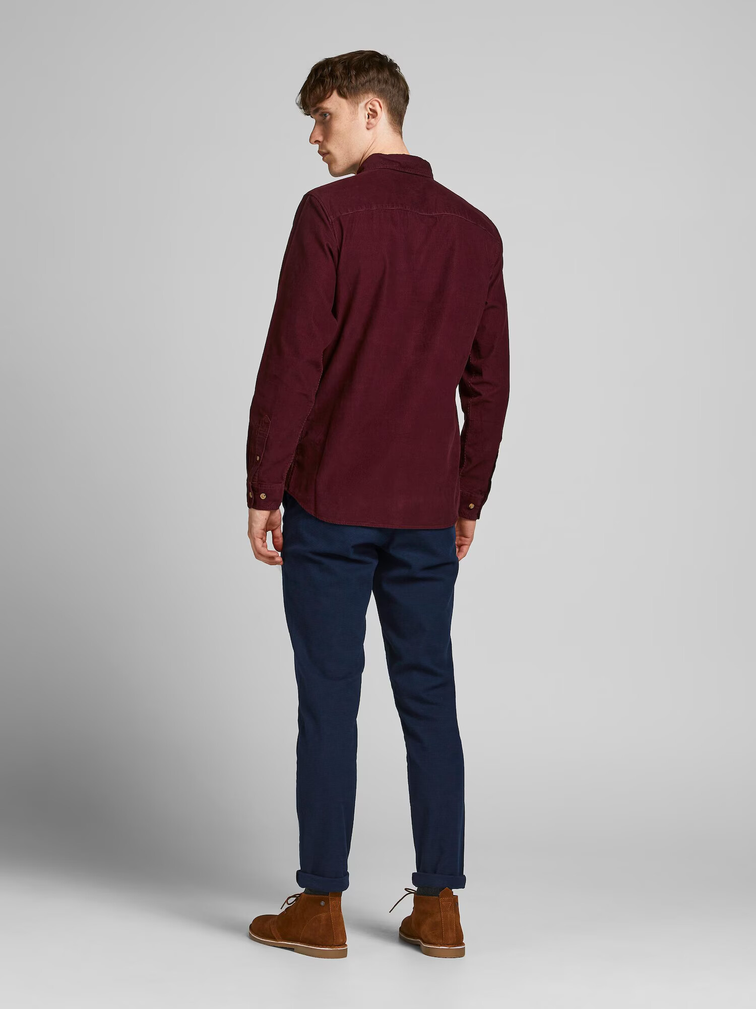 JACK & JONES Chino hlače 'Marco Charles' temno modra - Pepit.si