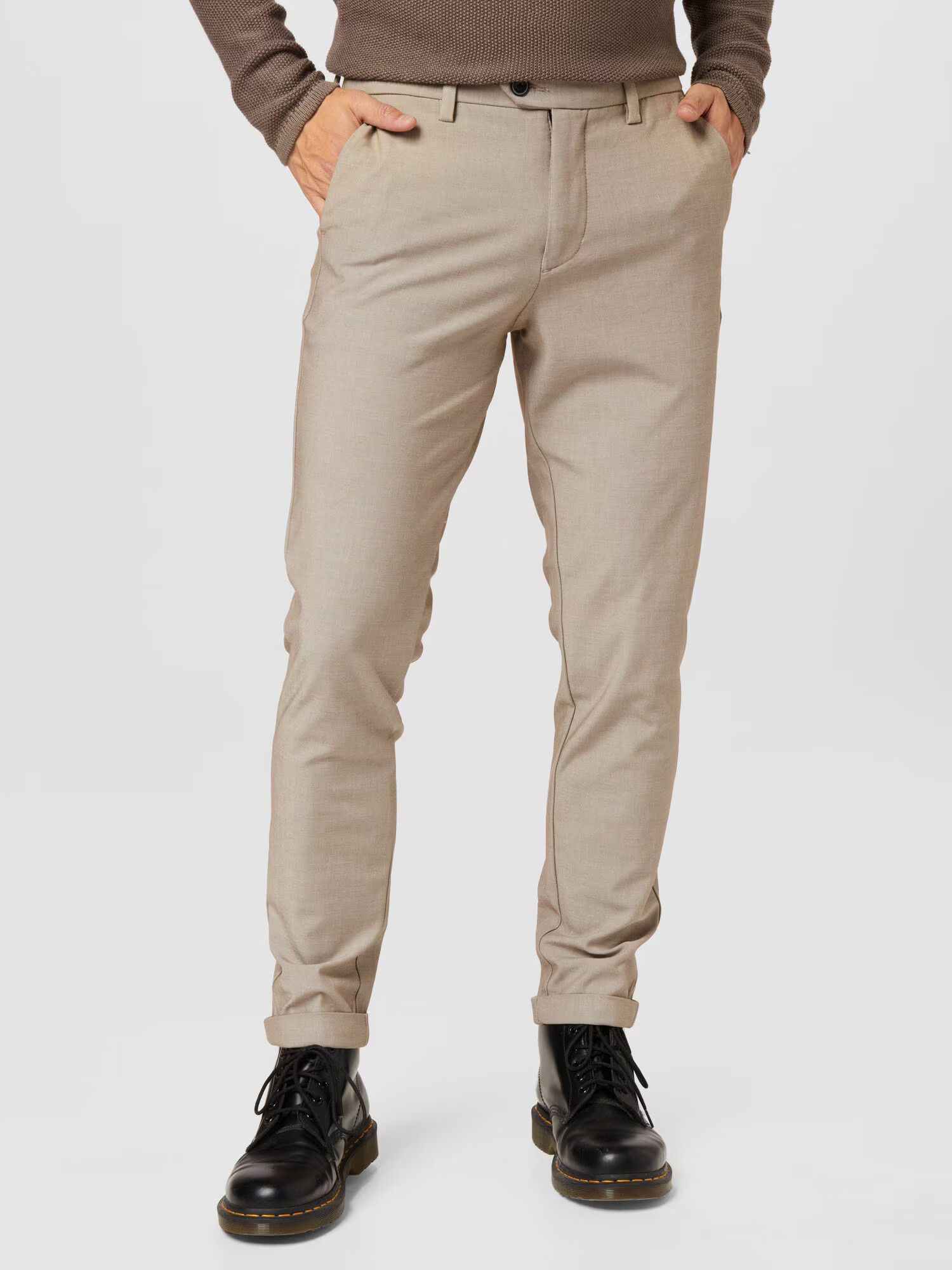 JACK & JONES Chino hlače 'Marco Connor' bež - Pepit.si