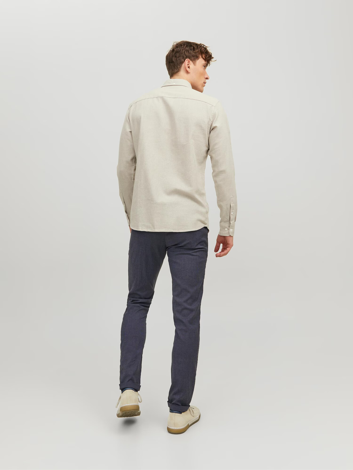 JACK & JONES Chino hlače 'Marco Connor' mornarska - Pepit.si