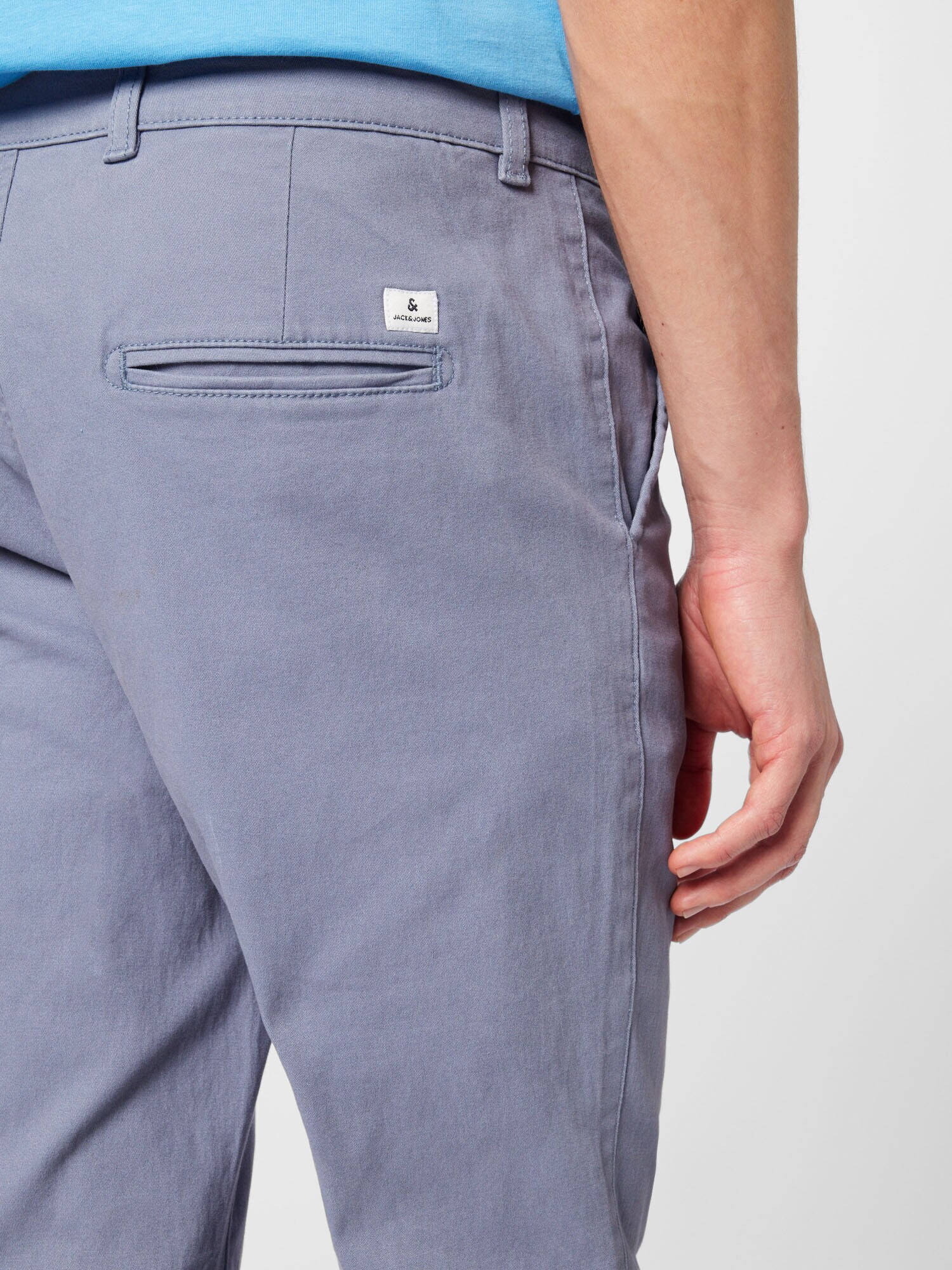 JACK & JONES Chino hlače 'MARCO DAVE' svetlo modra - Pepit.si