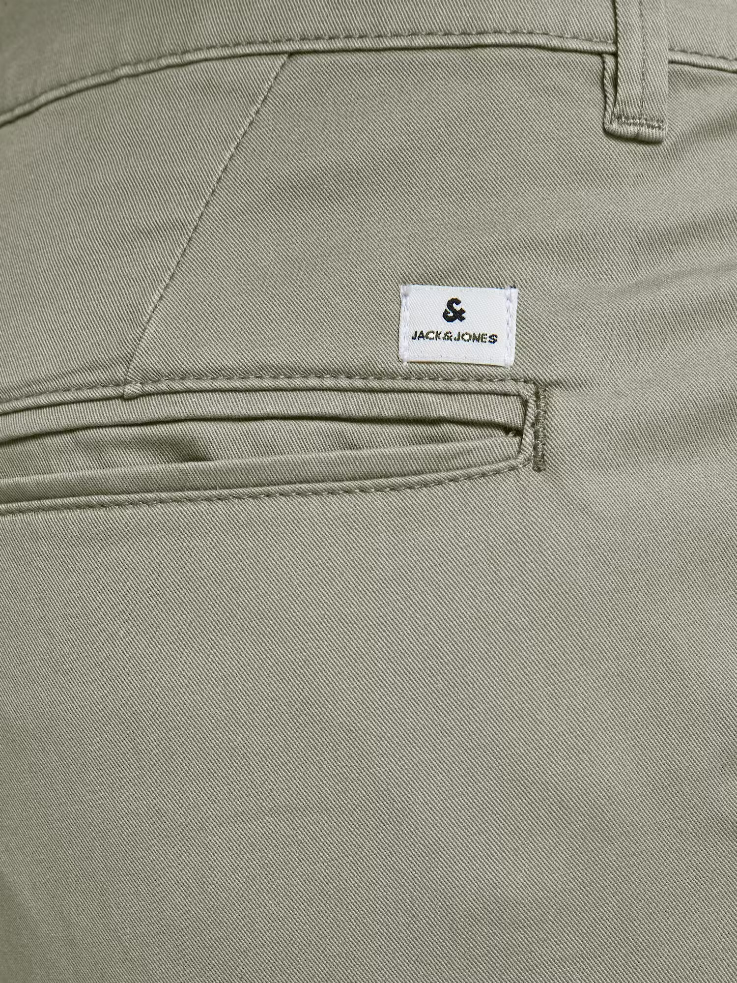 JACK & JONES Chino hlače 'Marco' oliva / črna - Pepit.si