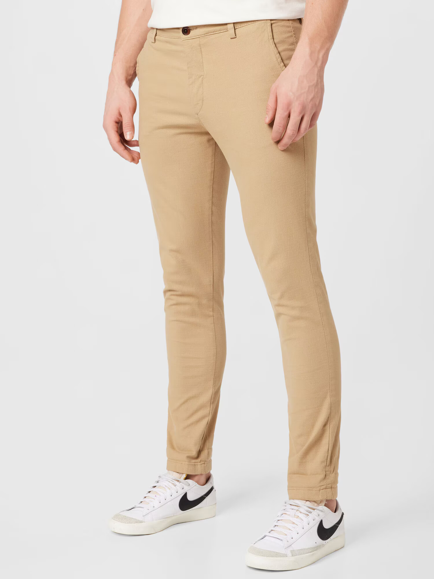 JACK & JONES Chino hlače 'Marco' svetlo rjava - Pepit.si