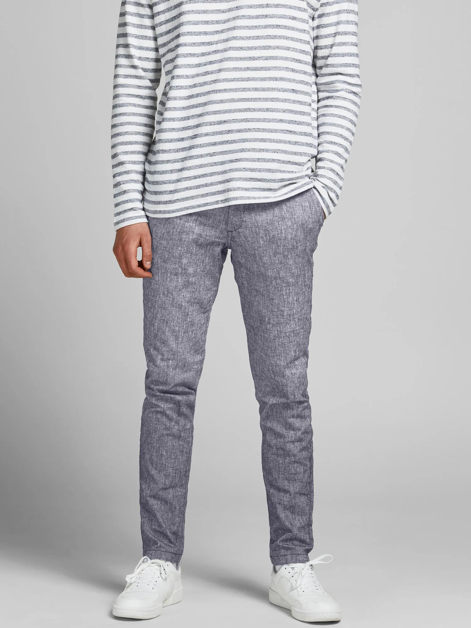 JACK & JONES Chino hlače 'Marco' temno siva - Pepit.si