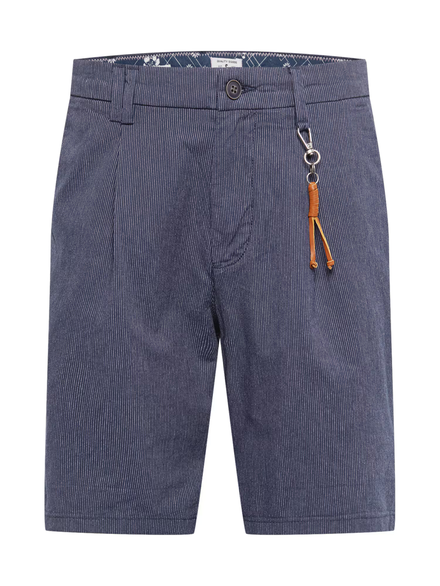 JACK & JONES Chino hlače 'Milton' temno modra / bela - Pepit.si